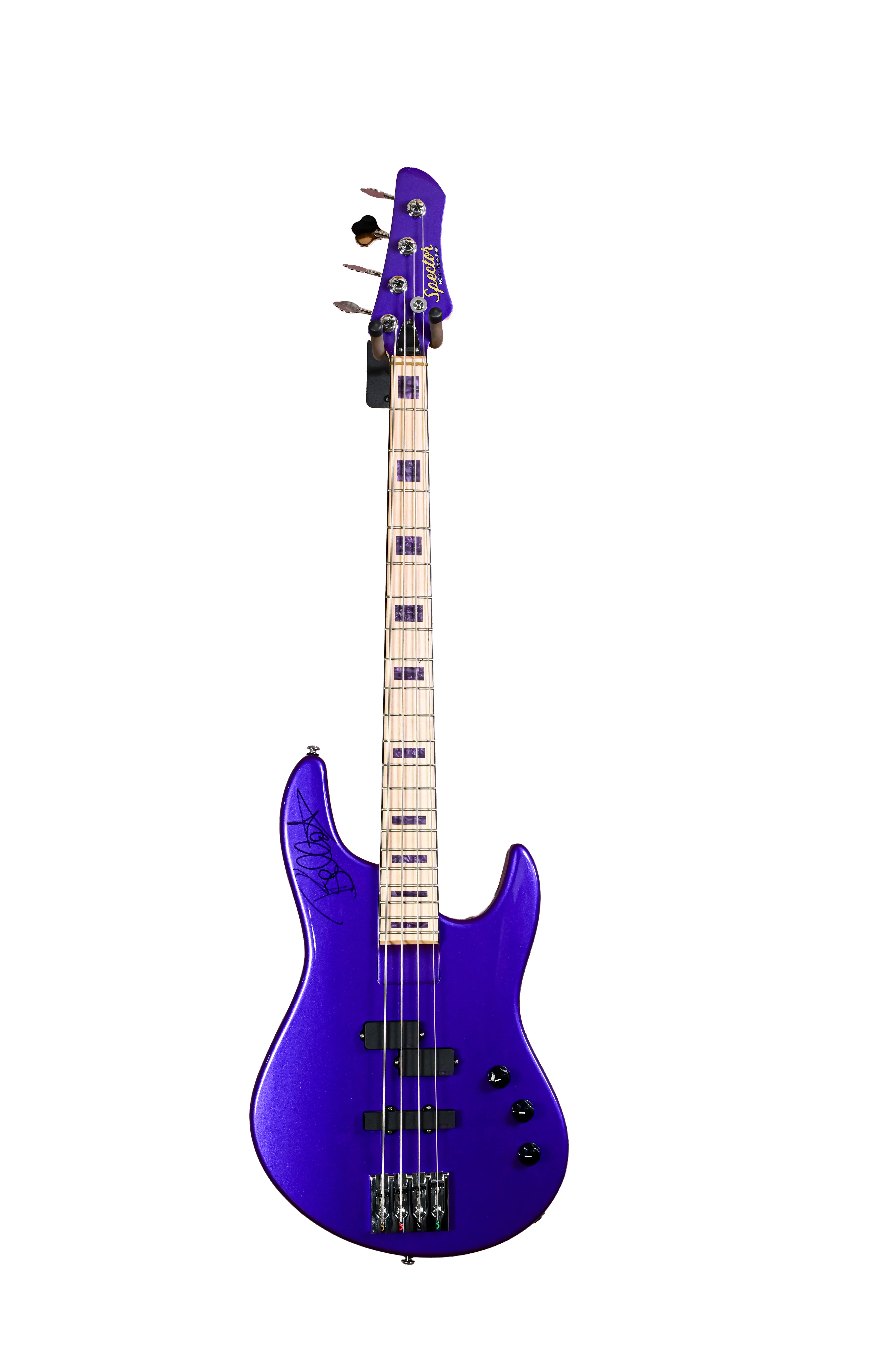 NC-4 Bass Metallic Purple - Signed by Frank Bello Signature -  #2