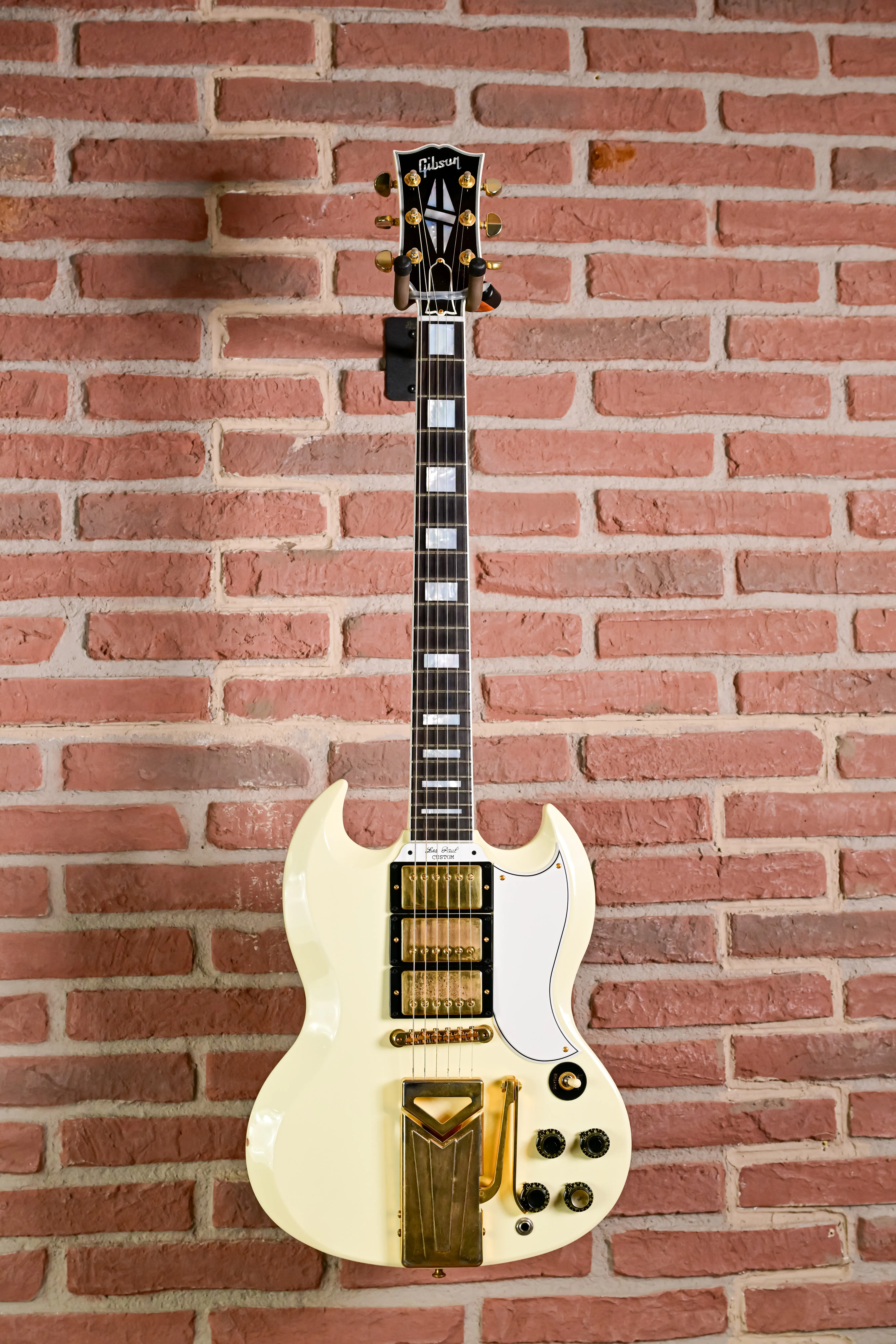 60th Anniversary 1961 SG Les Paul Custom VOS Polaris White B-Stock