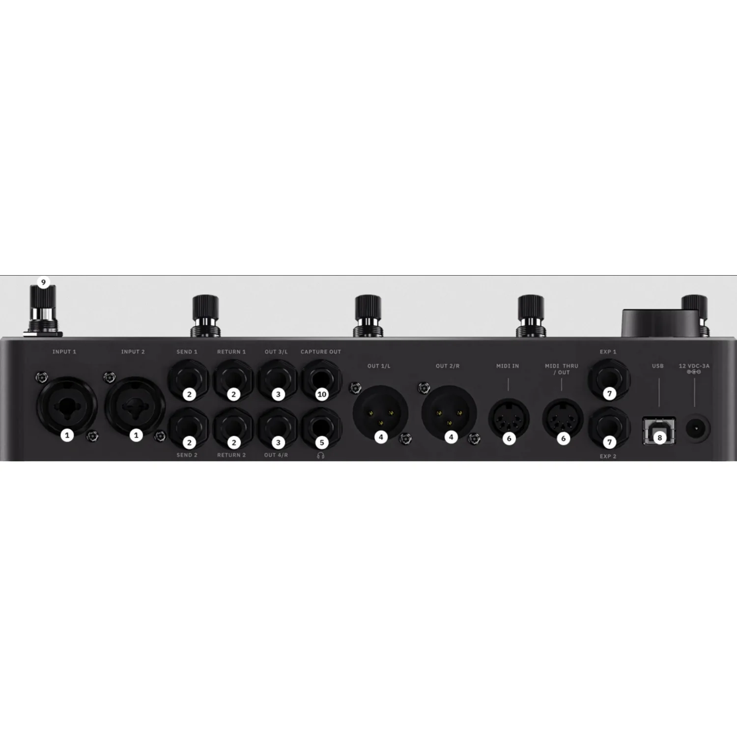 Neural DSP Quad Cortex Hinteransicht
