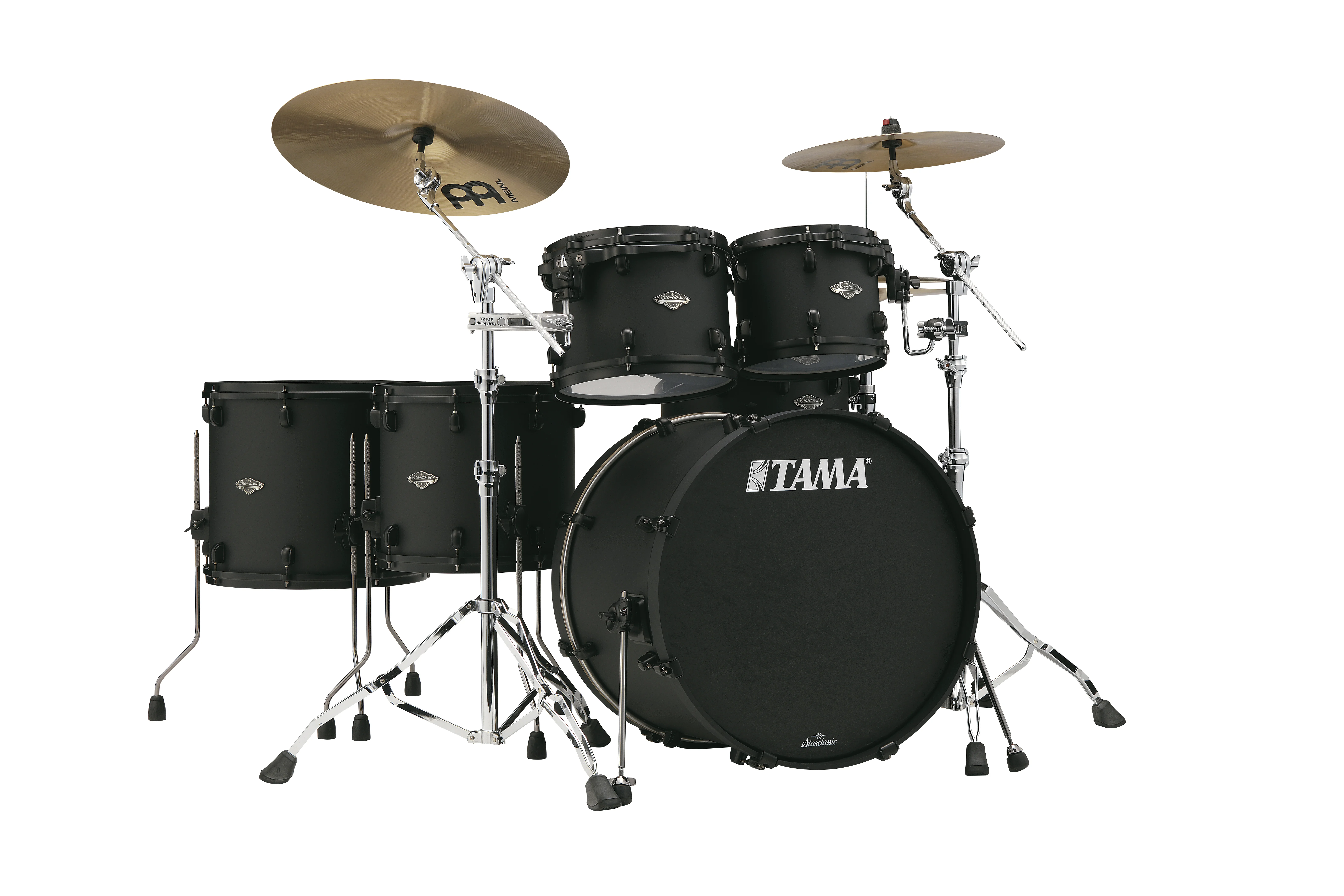Starclassic Performer Shell Kit 5 teilig - Flat Black