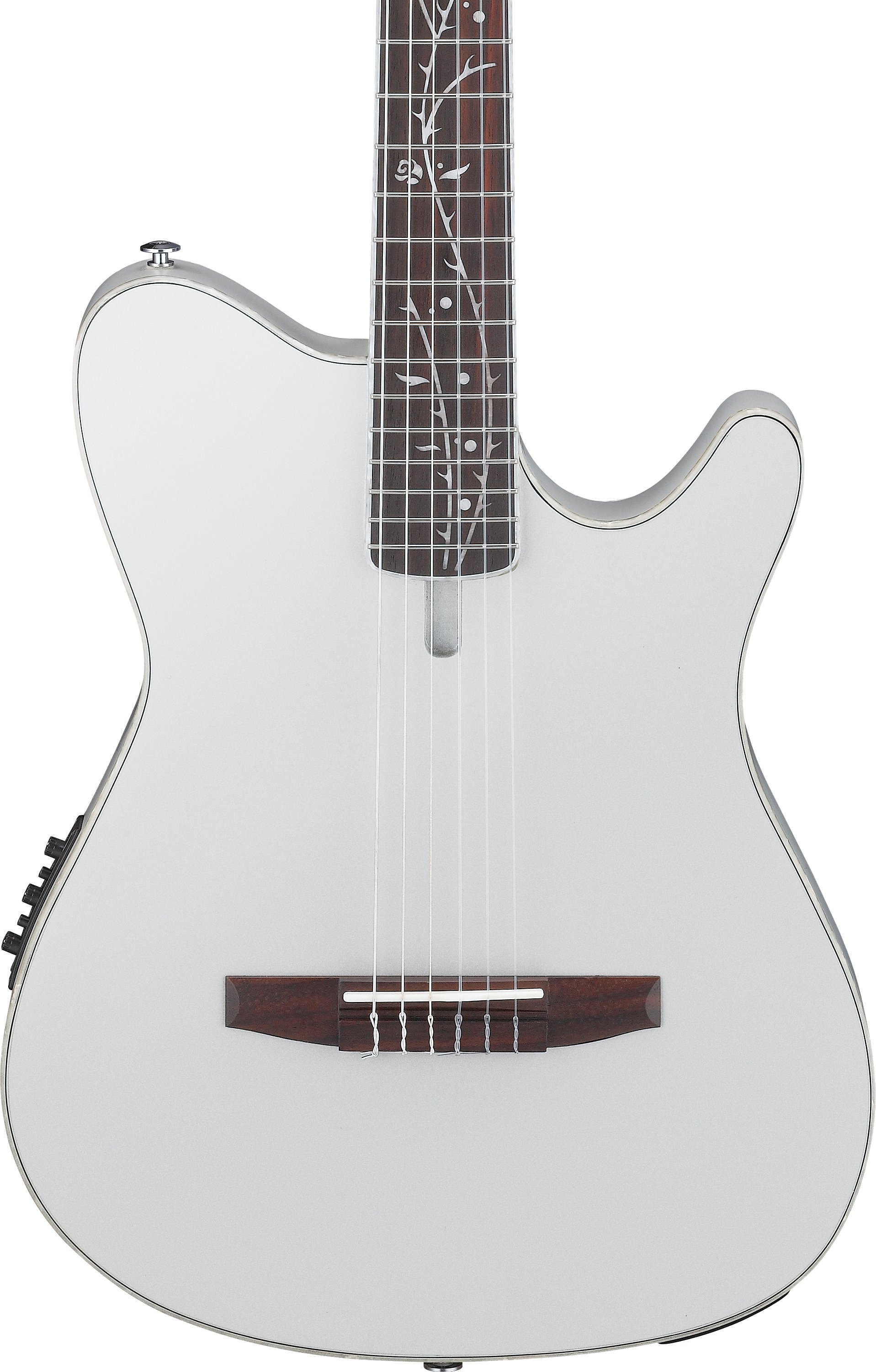 TOD10N Tim Henson Signature Nylon String Silver Metallic Flat 