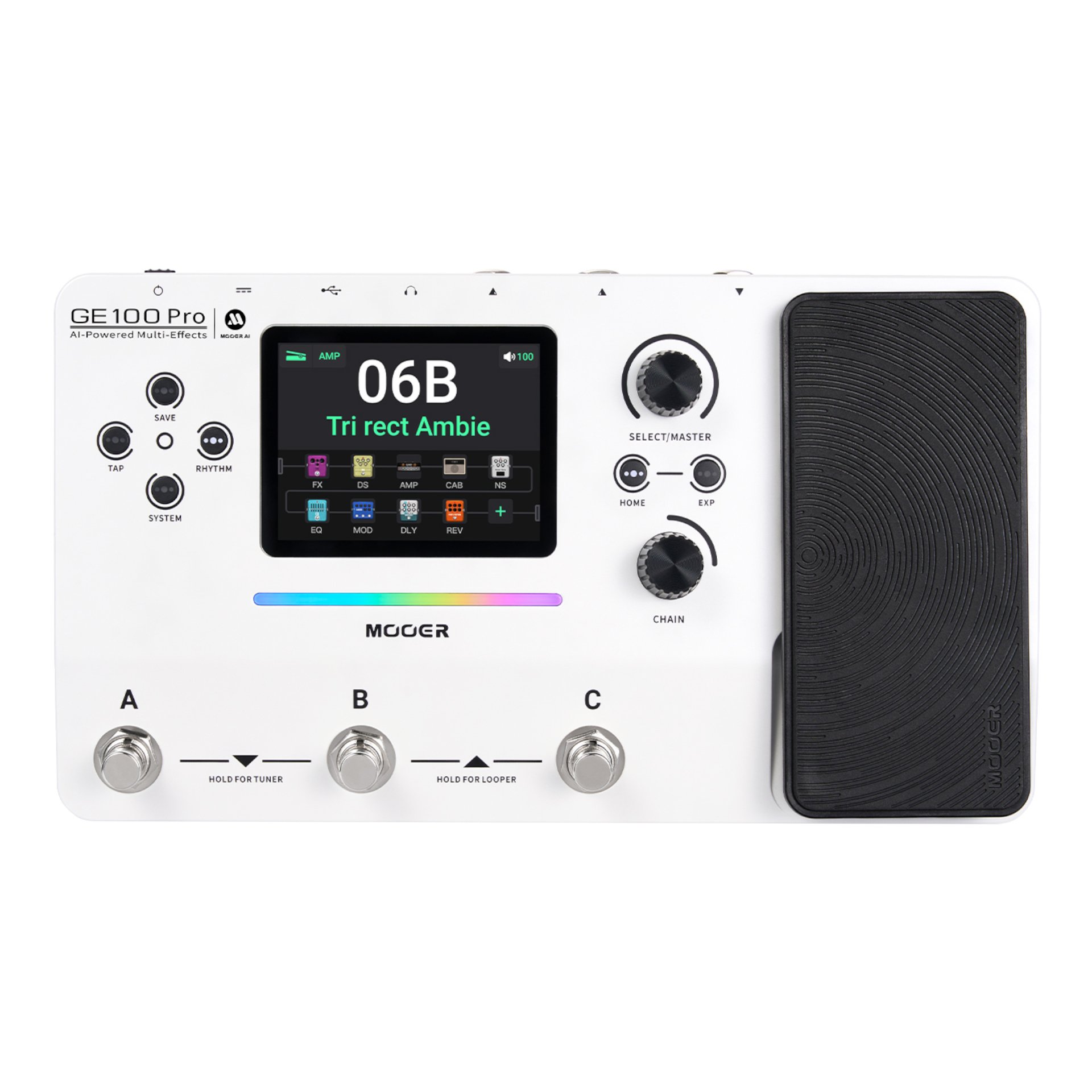 GE 100 Pro Guitar Multi FX Processor