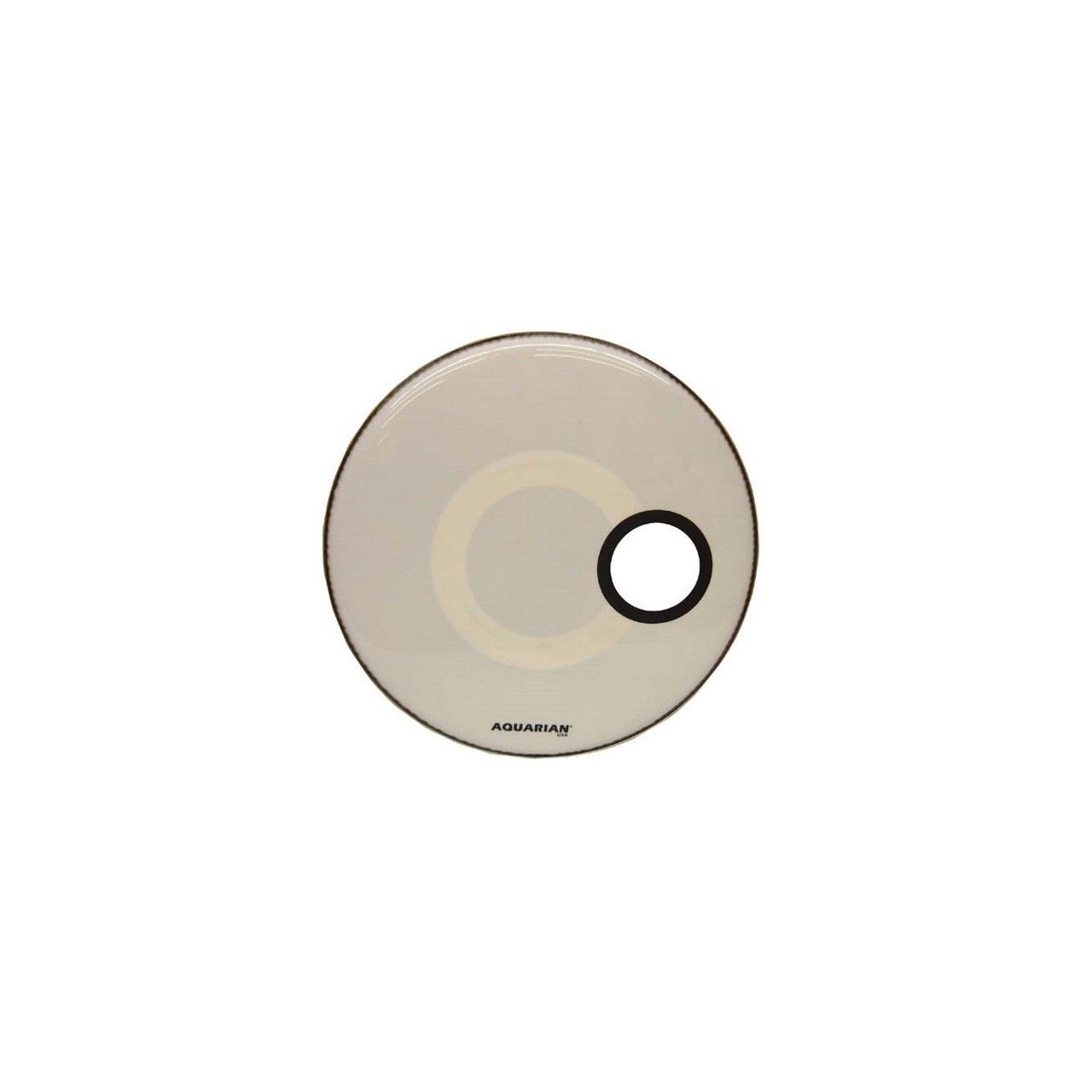 22" Regulator Resonanzfell weiß mit Loch