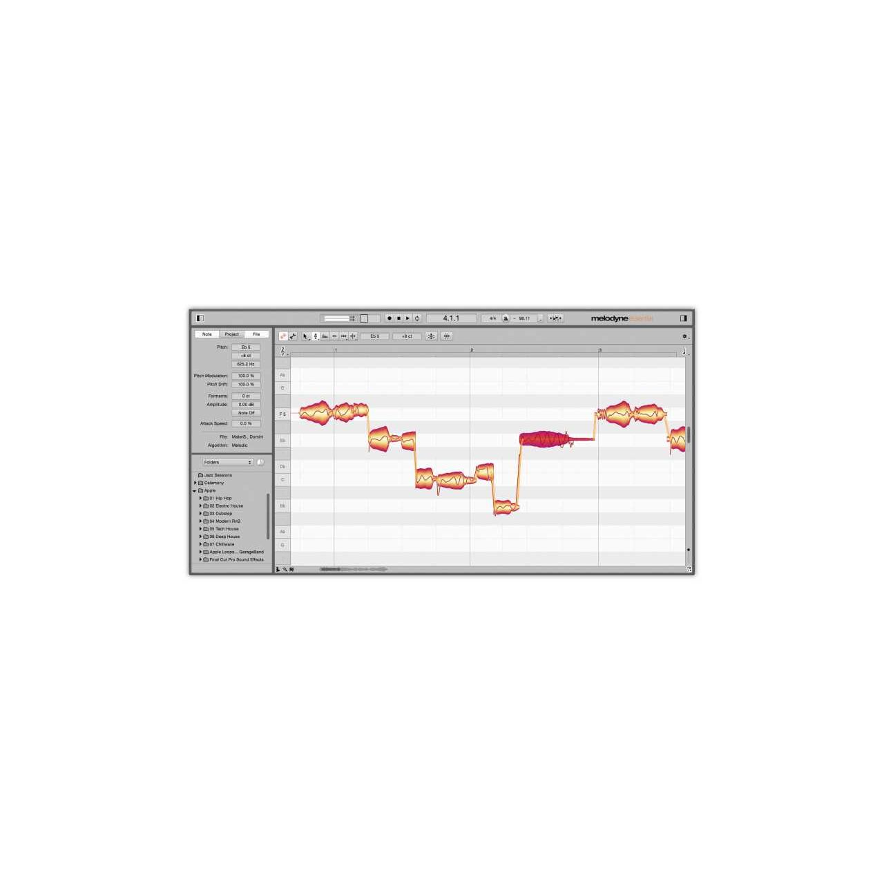 Melodyne 4 assistant
