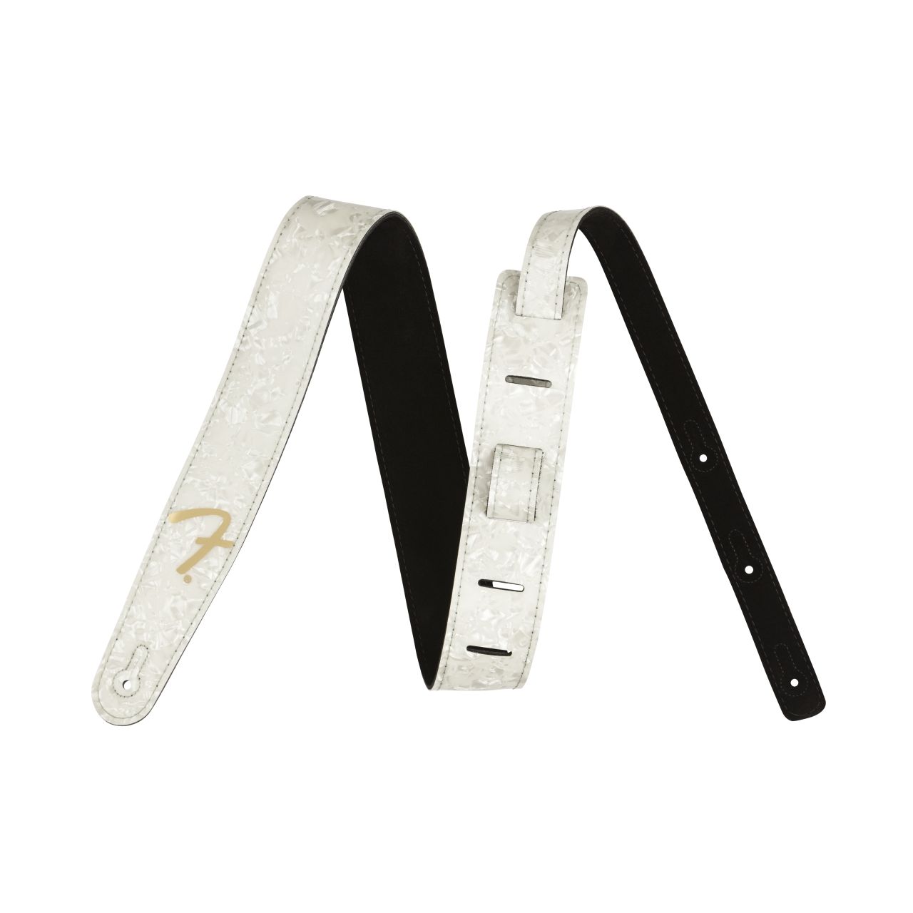 2" Celluloid Strap - Weiß