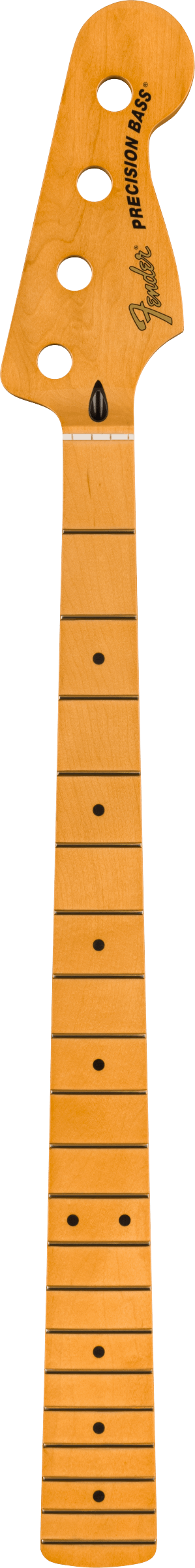 Precision to Jazz Bass Conversion Neck, 20 Med Jumbo Frets, 12" Radius, Maple