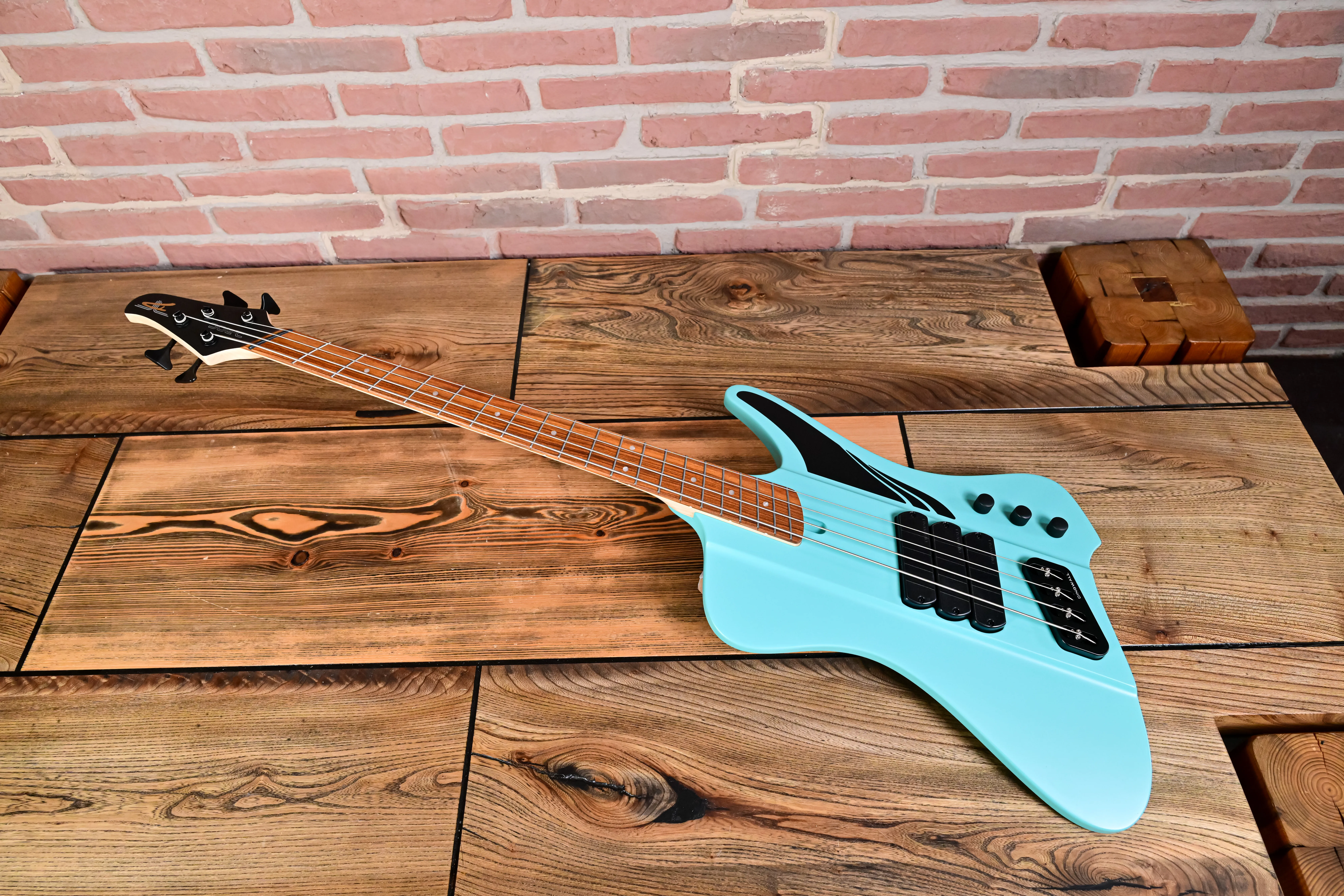 D-Roc Standard 4-String Bass Matte Celestial Blue