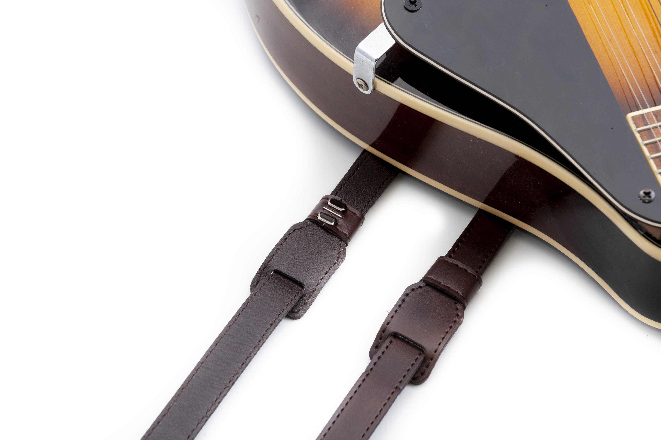 Ukulele and Mandolin Strap Classic Brown