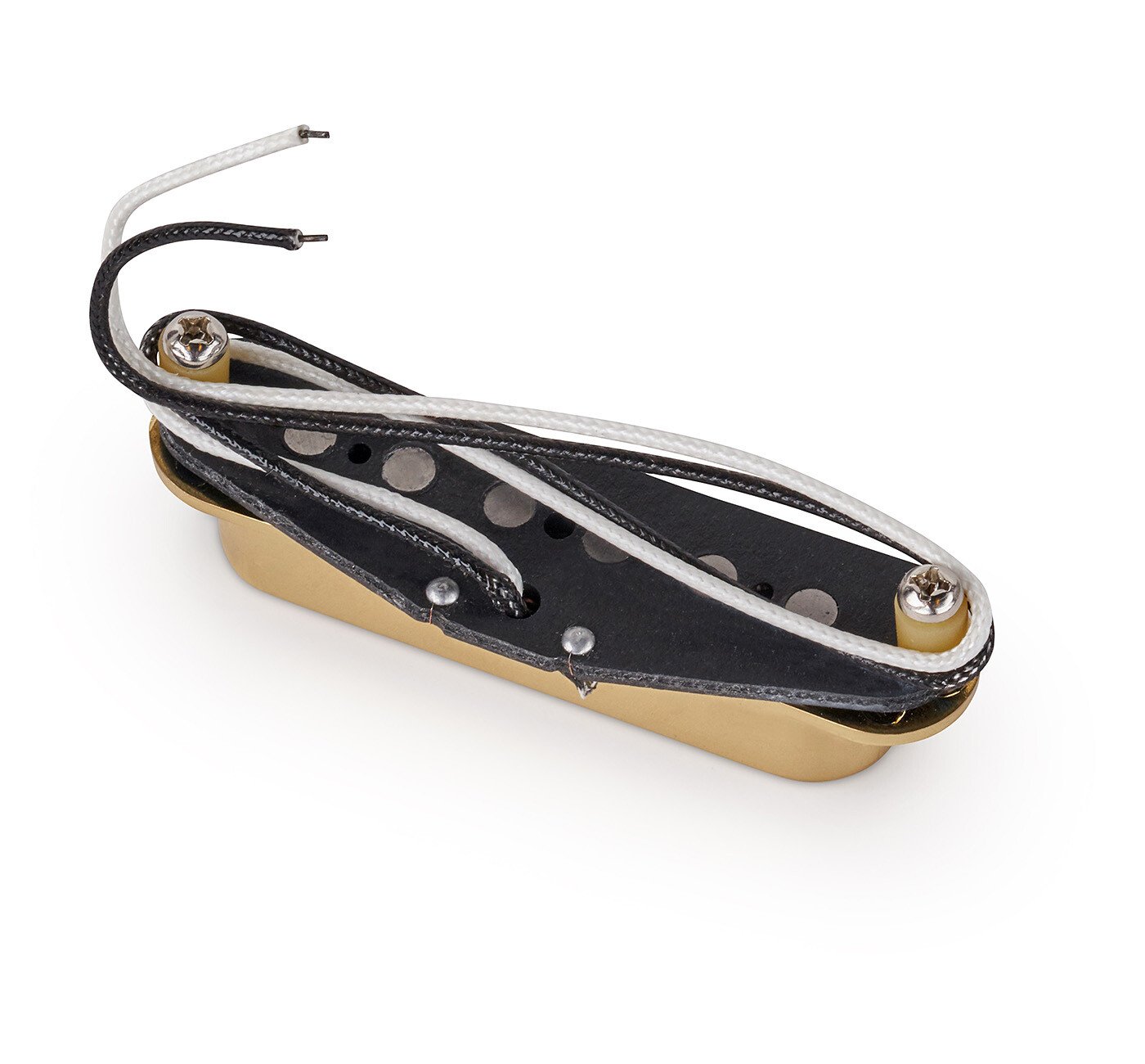 Classic Alnico II Single Coil Guitar Pickup Neck & Bridge - Gold Cover