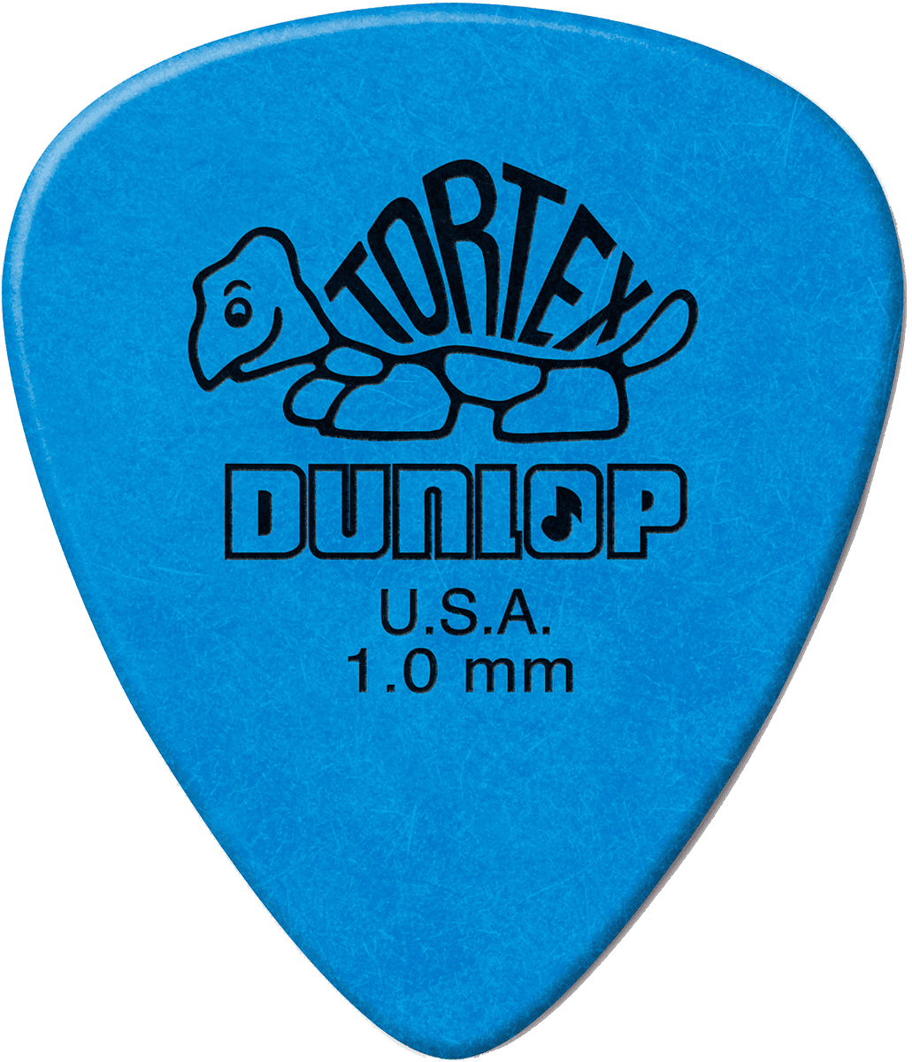 Tortex Standard 1.00 mm Pick 12 pcs. blue 1.00 mm