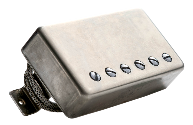 APH-2b Slash Alnico II Pro Humbucker, Bridge - Raw Nickel Cover