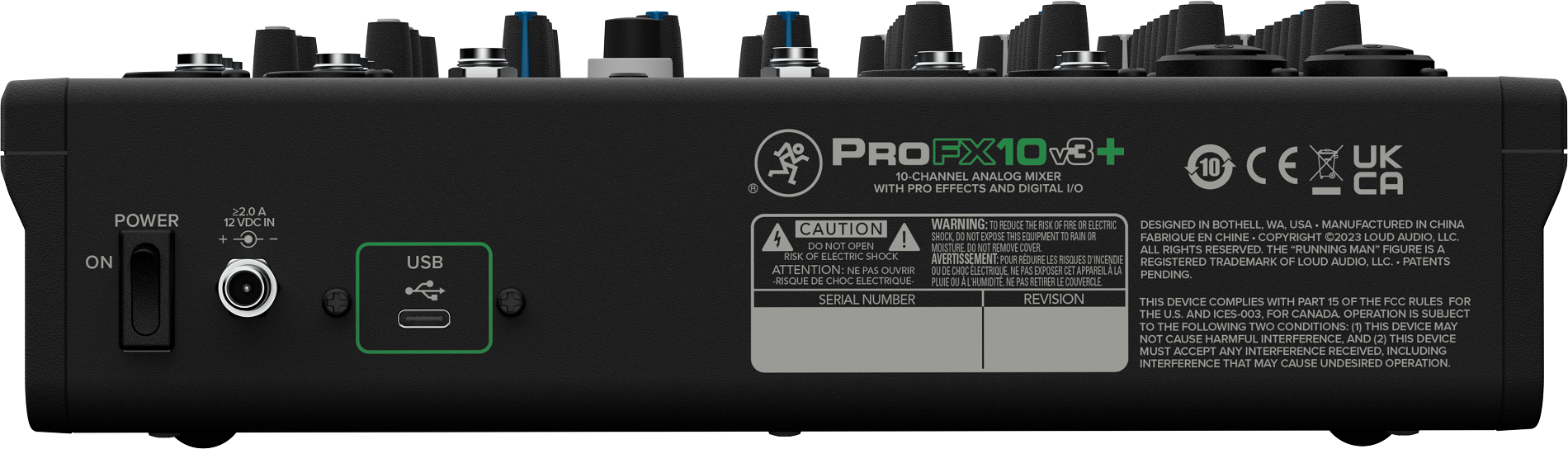 ProFX10v3+ 10-Kanal Mixer