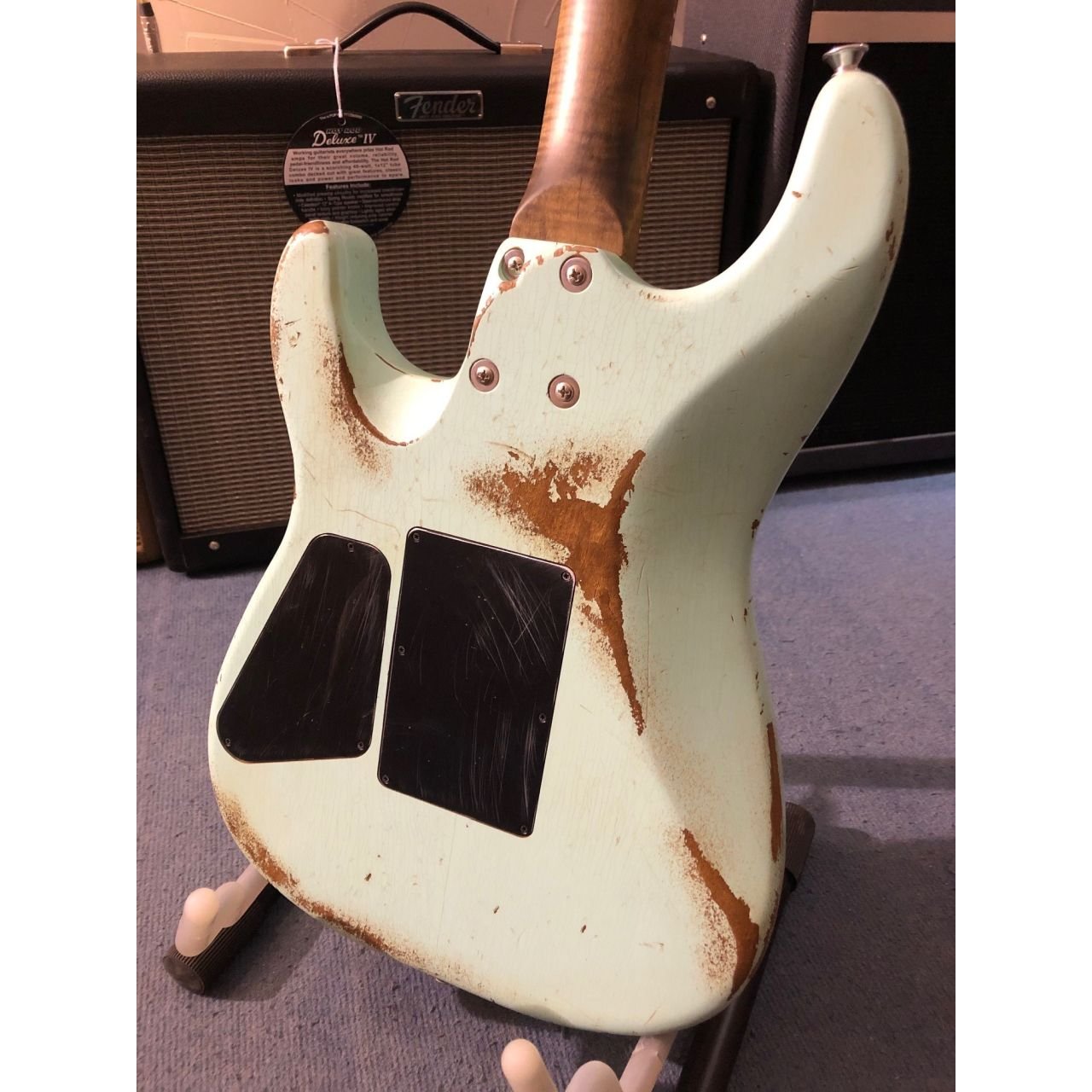 San Dimas HSH, Roasted Basswood, Surf Green Limited Edition - E-Gitarre