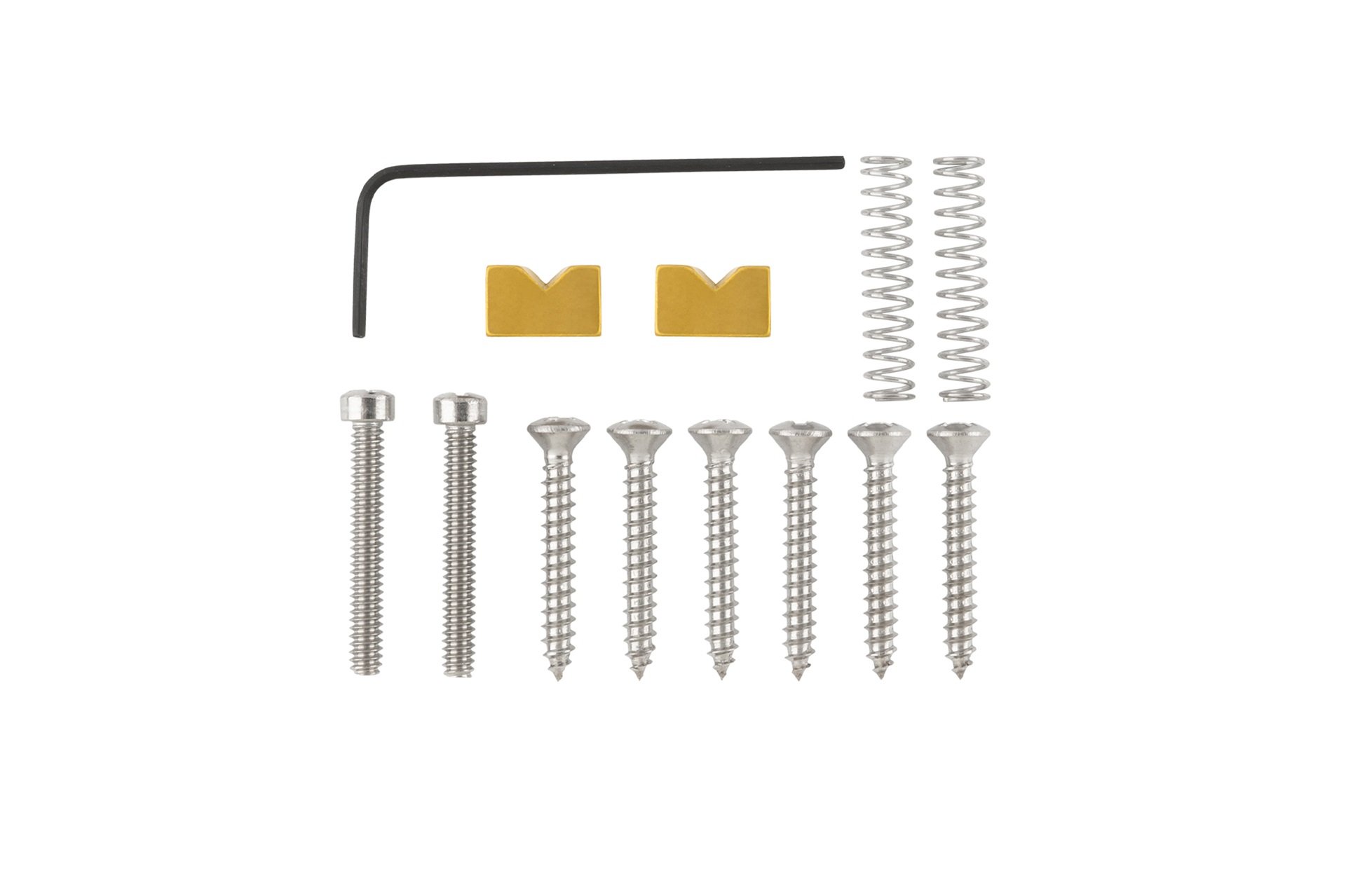 HIPSHOT 5 String KickAss Bass Bridge - Mounting Style II - Chrome