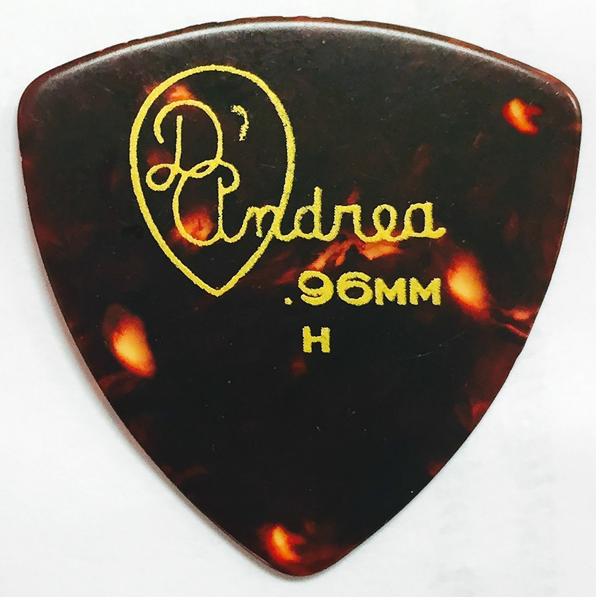 Shell Celluloid Picks - 346 Shape (RG346 .46TH), 72 pcs Refill Bag, 0.46 mm, Shell