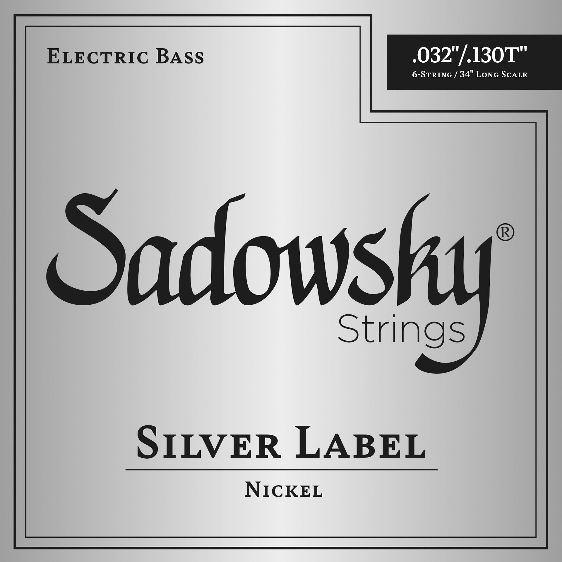 Silver Label Bass String TW 6