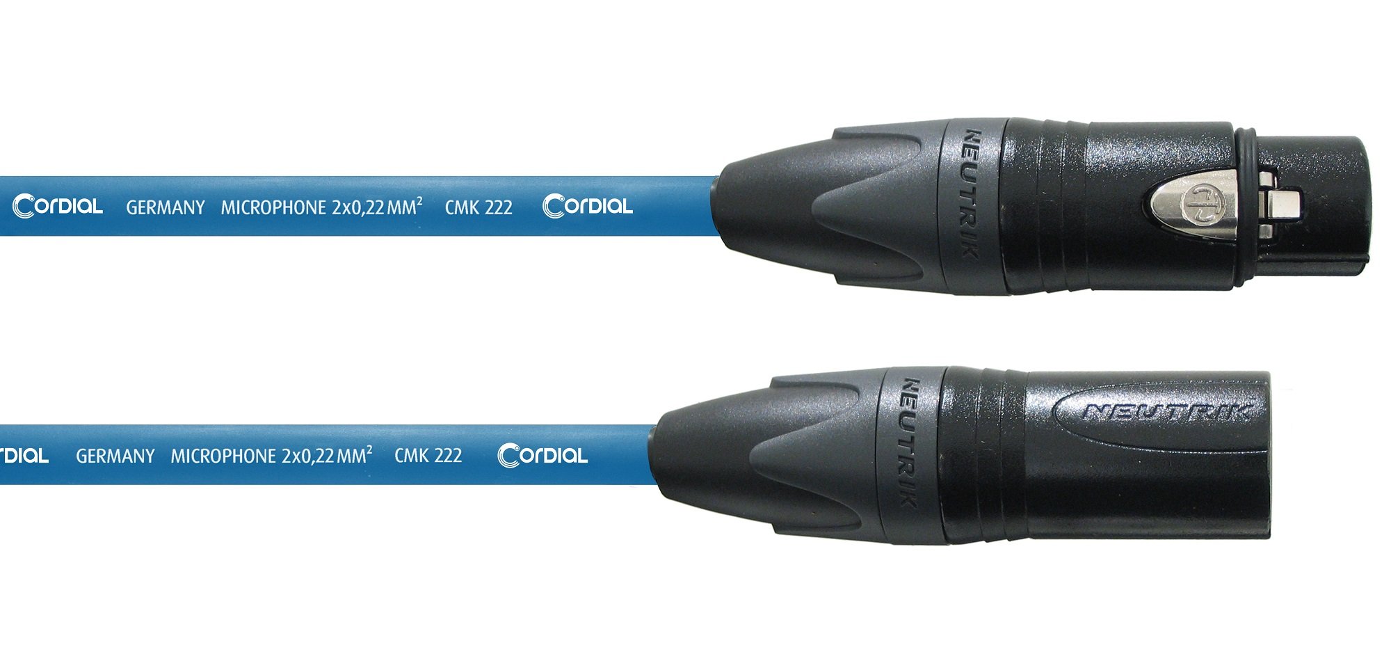 CPM 5 FM-BL 5,0 m XLR-female/XLR-male Blau
