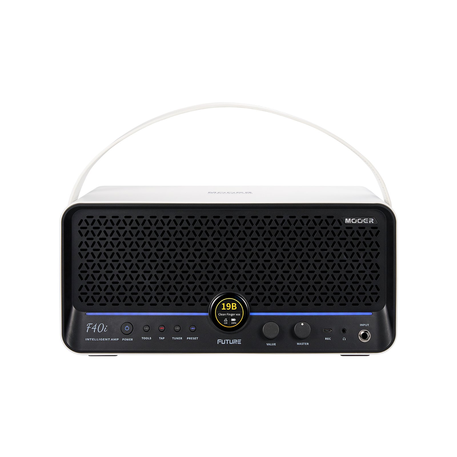F40i Modeling Guitar Combo 40 Watt Snowfall White