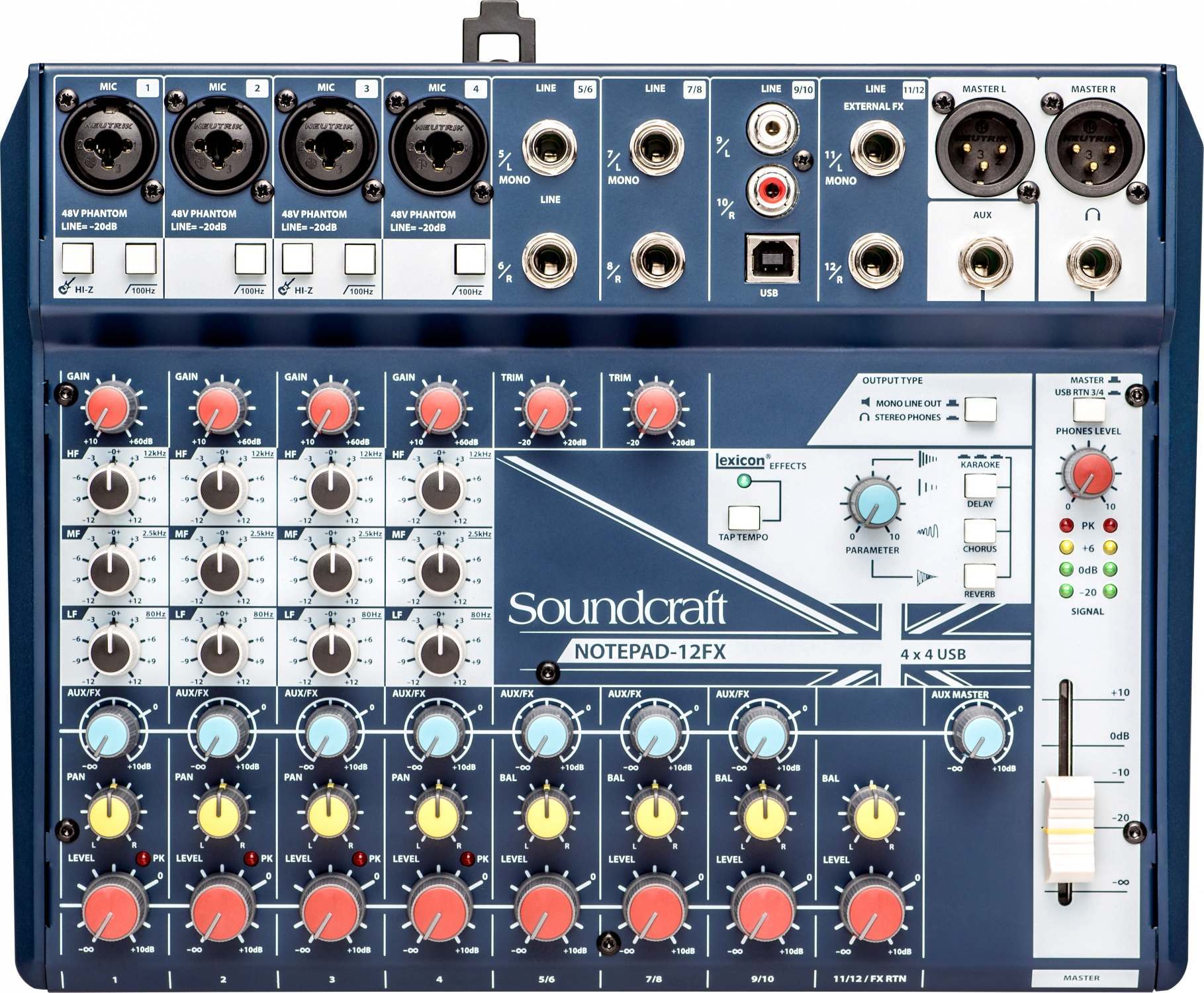 Notepad-12FX Mischpult