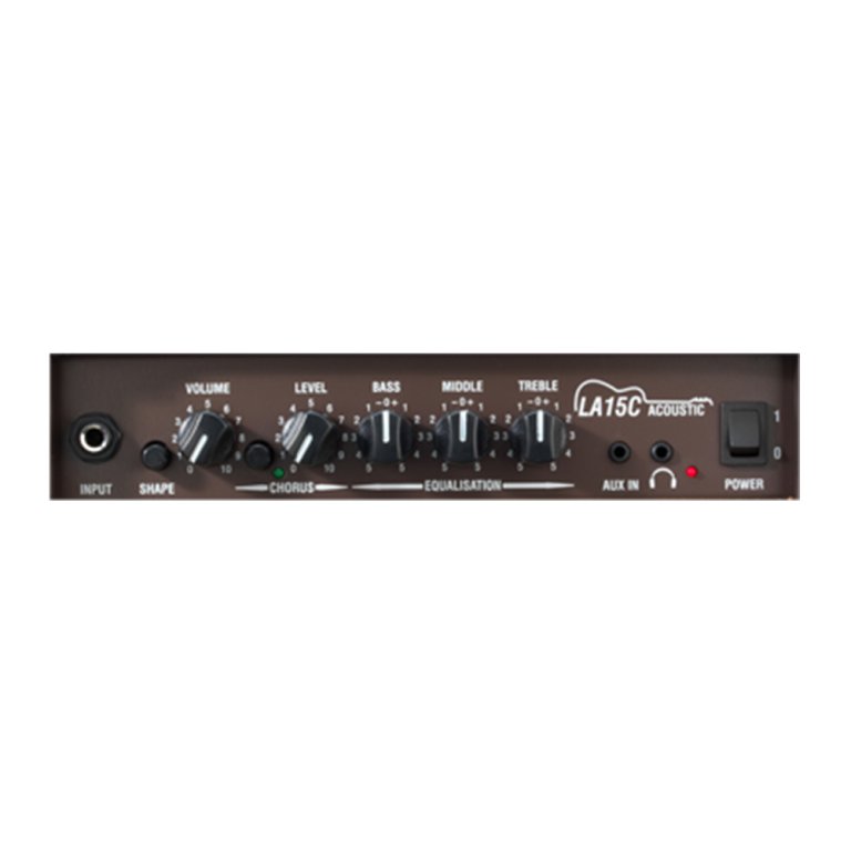 LA15 Acoustic Guitar Combo Amp, 15W, 2 x 5"
