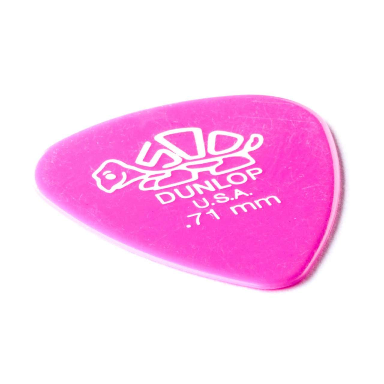 Delrin 500 Standard Players picks 12 Stück rosa 0,71