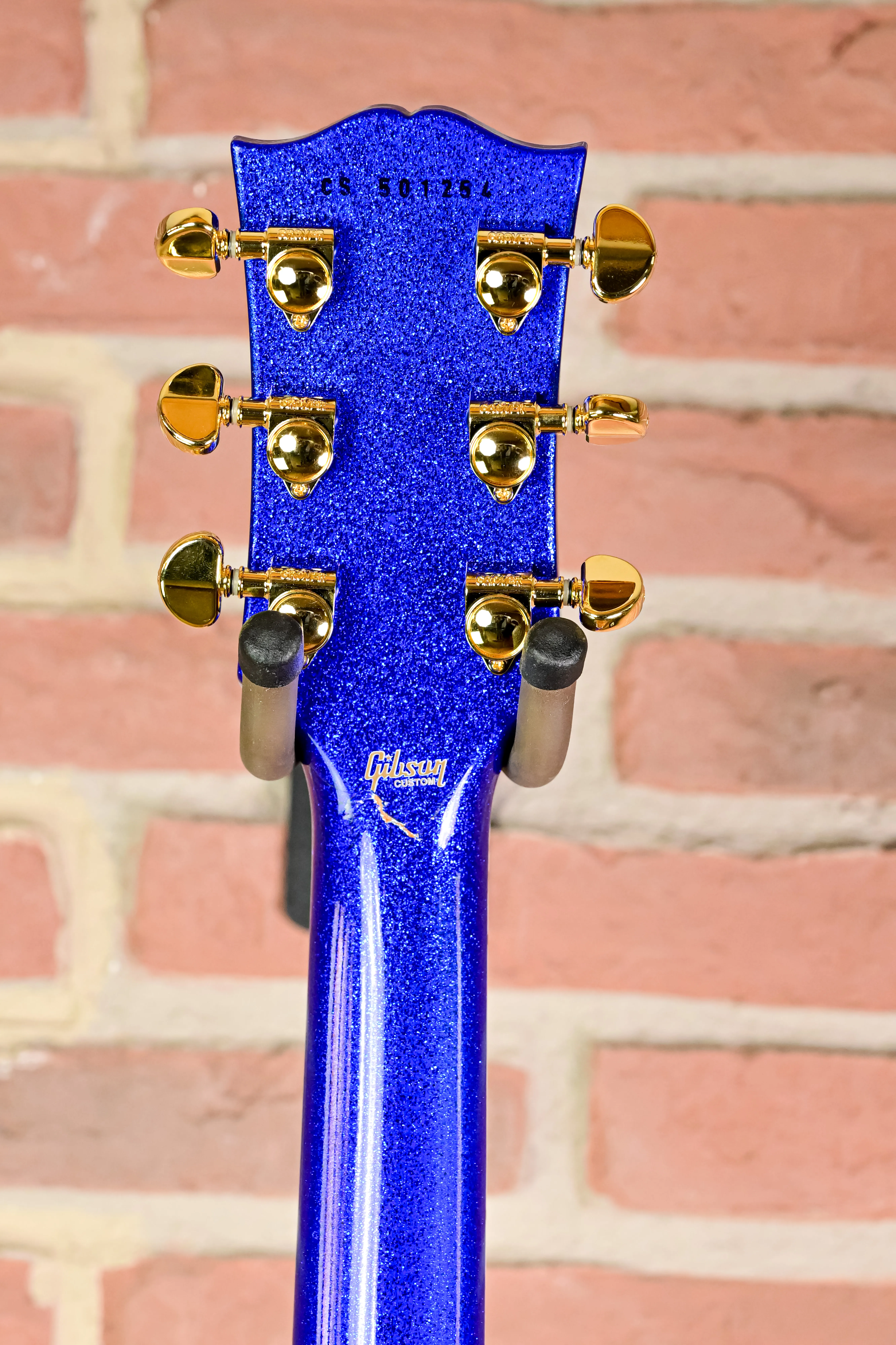 Les Paul Custom M2M Dark Blue Sparkle (B-Stock) High-End Guitar