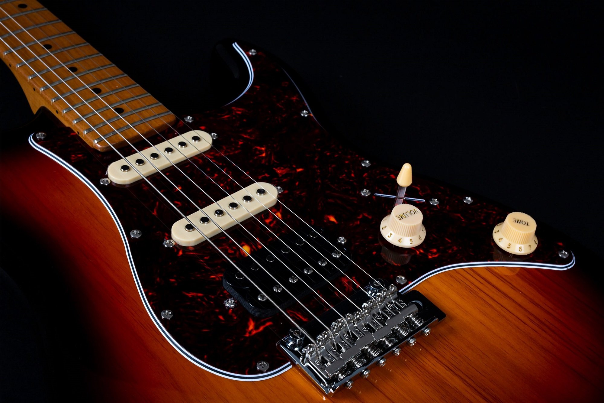 JS-400 Sunburst E-Gitarre