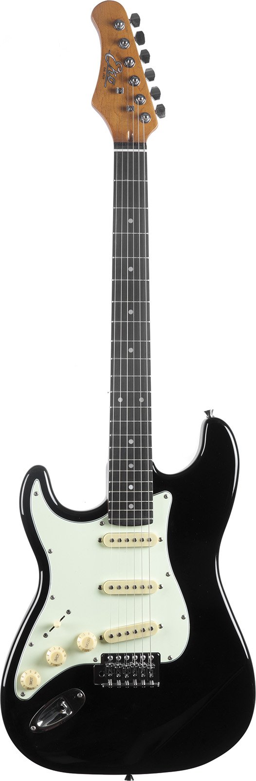 ST-300 Lefty E-Gitarre Black