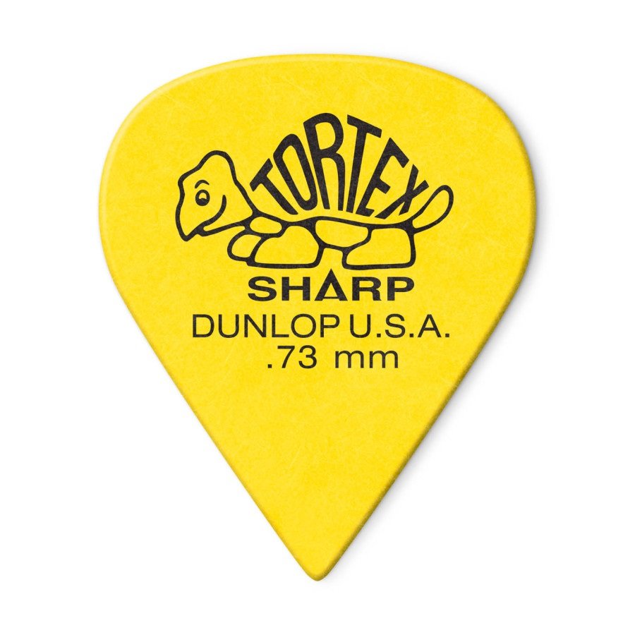 Tortex Sharp Picks, Player's Pack, 12 pcs., yellow, 0.73 mm