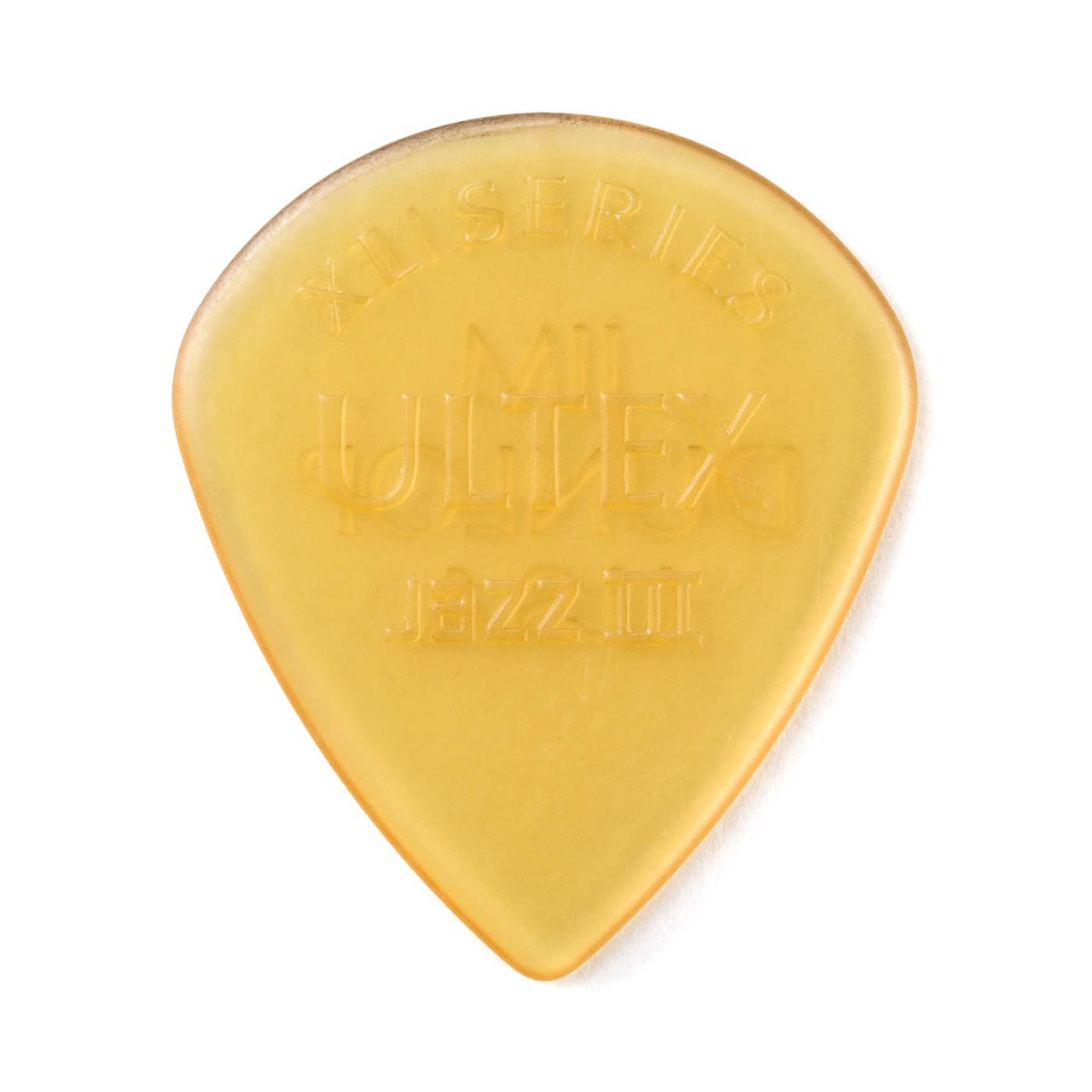 Ultex® Jazz III XL Picks, Refill Pack, 24 pcs., amber, 1.38 mm
