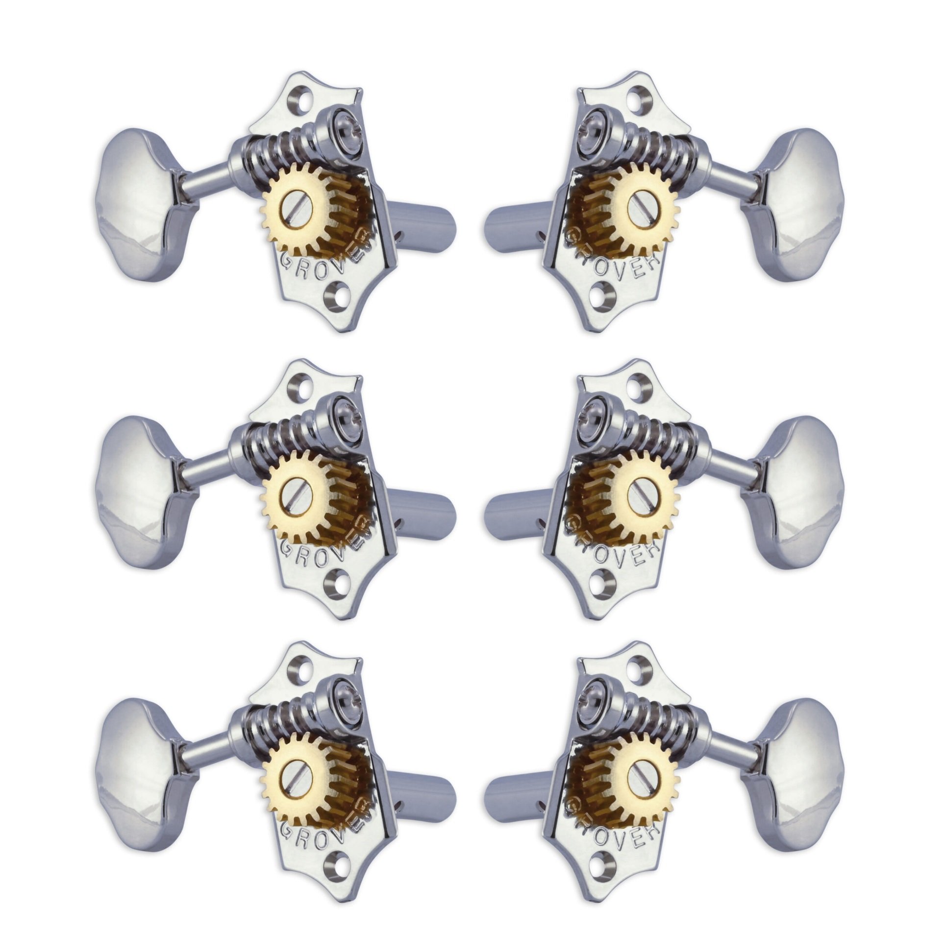 H97-18C Machine Heads Original Sta-Tite 3 + 3 Chrome