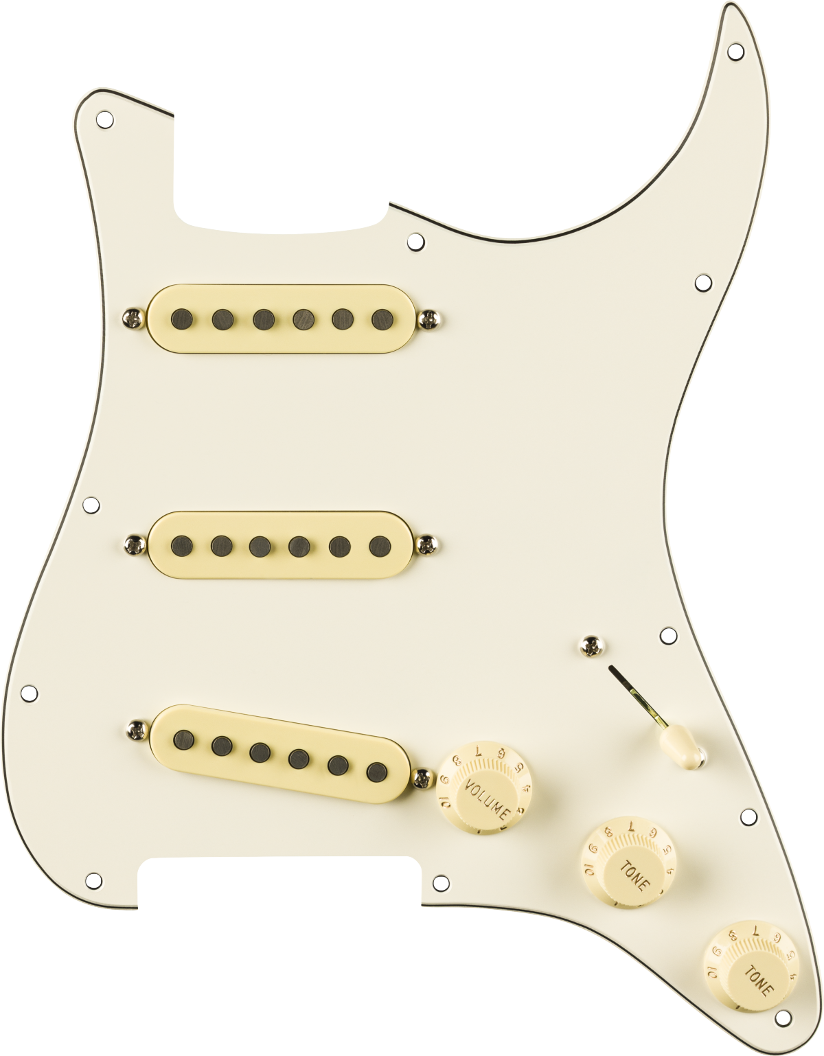 Pre-Wired Strat Pickguard Eric Johnson Signature 11 Hole