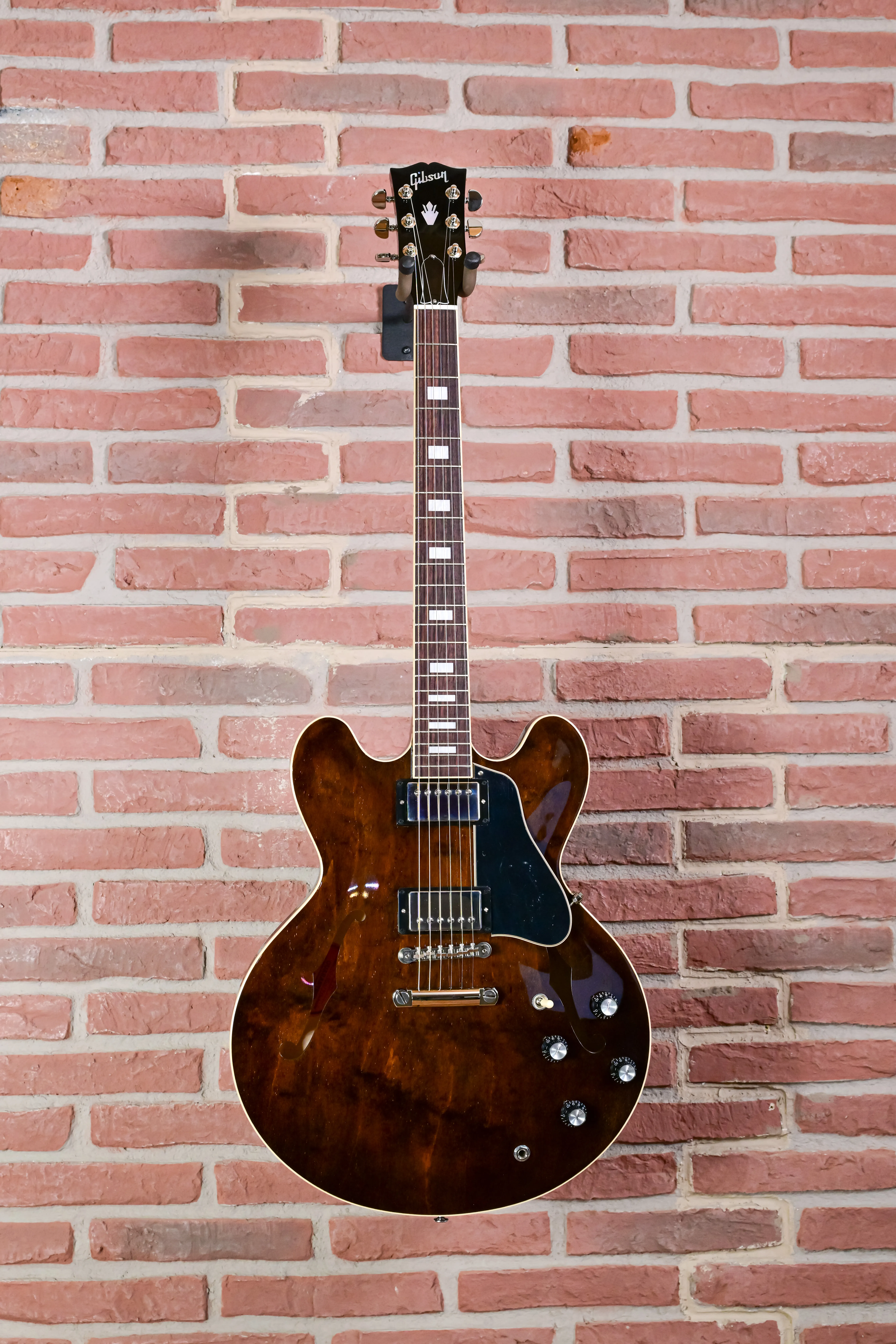 ES-335 60s Dark Walnut Semi-Hollowbody Gitarre