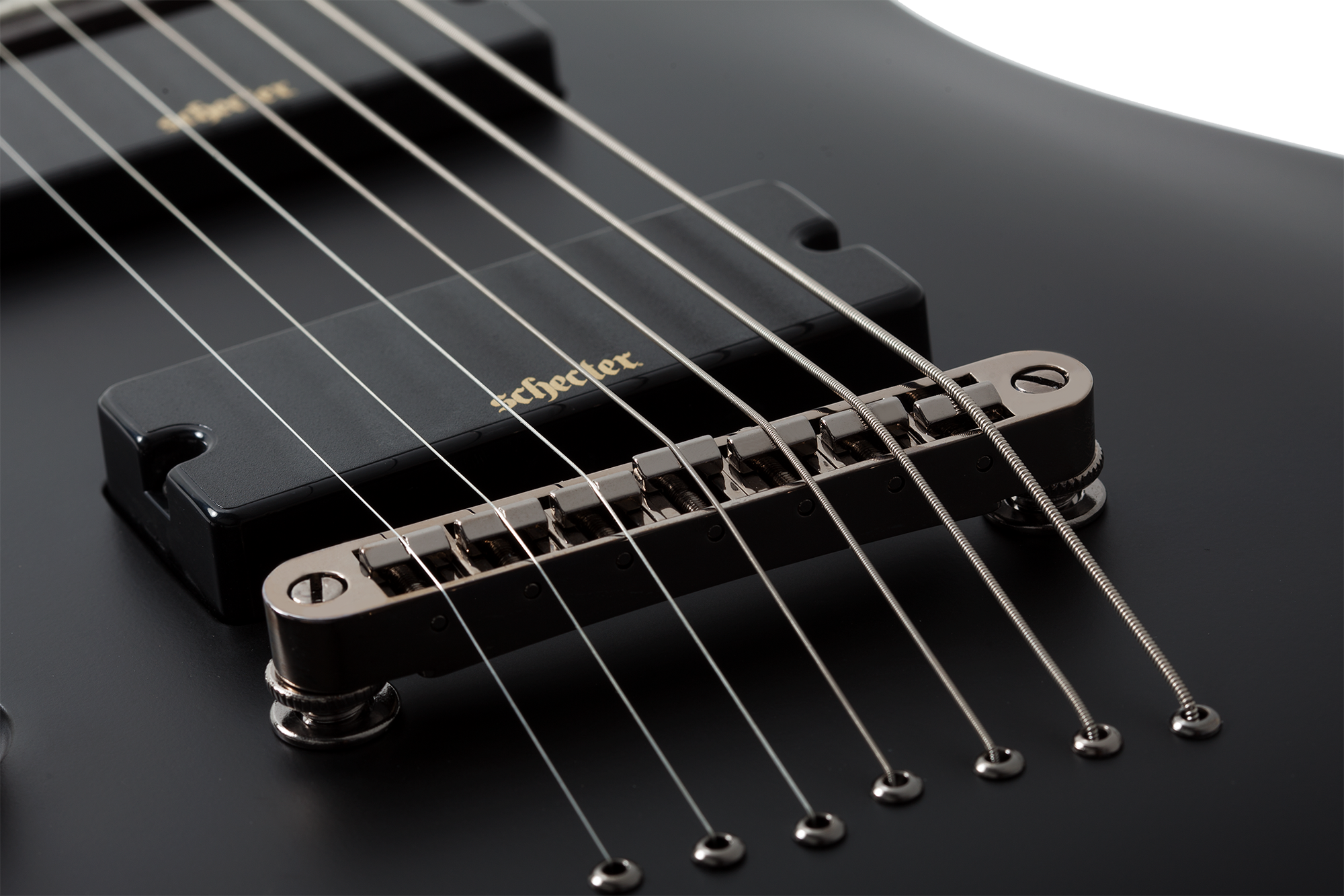 Demon 7 Lefty Satin Black Linkshänder E-Gitarre