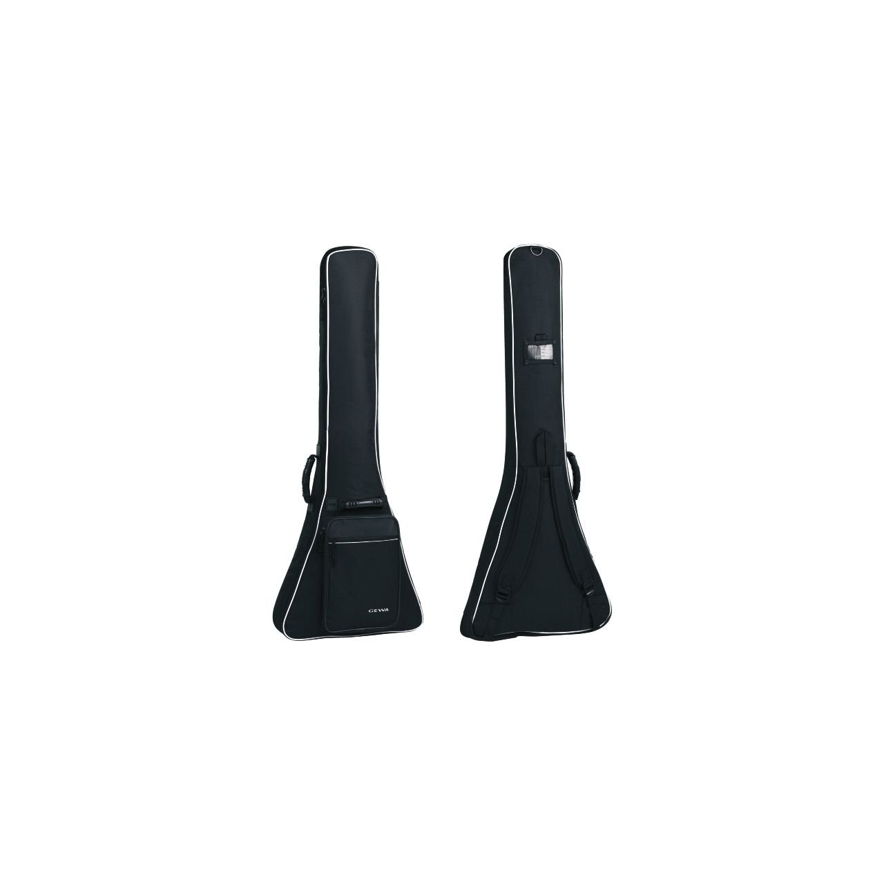 Economy 12 Gigbag schwarz für E-Gitarren in V-Form