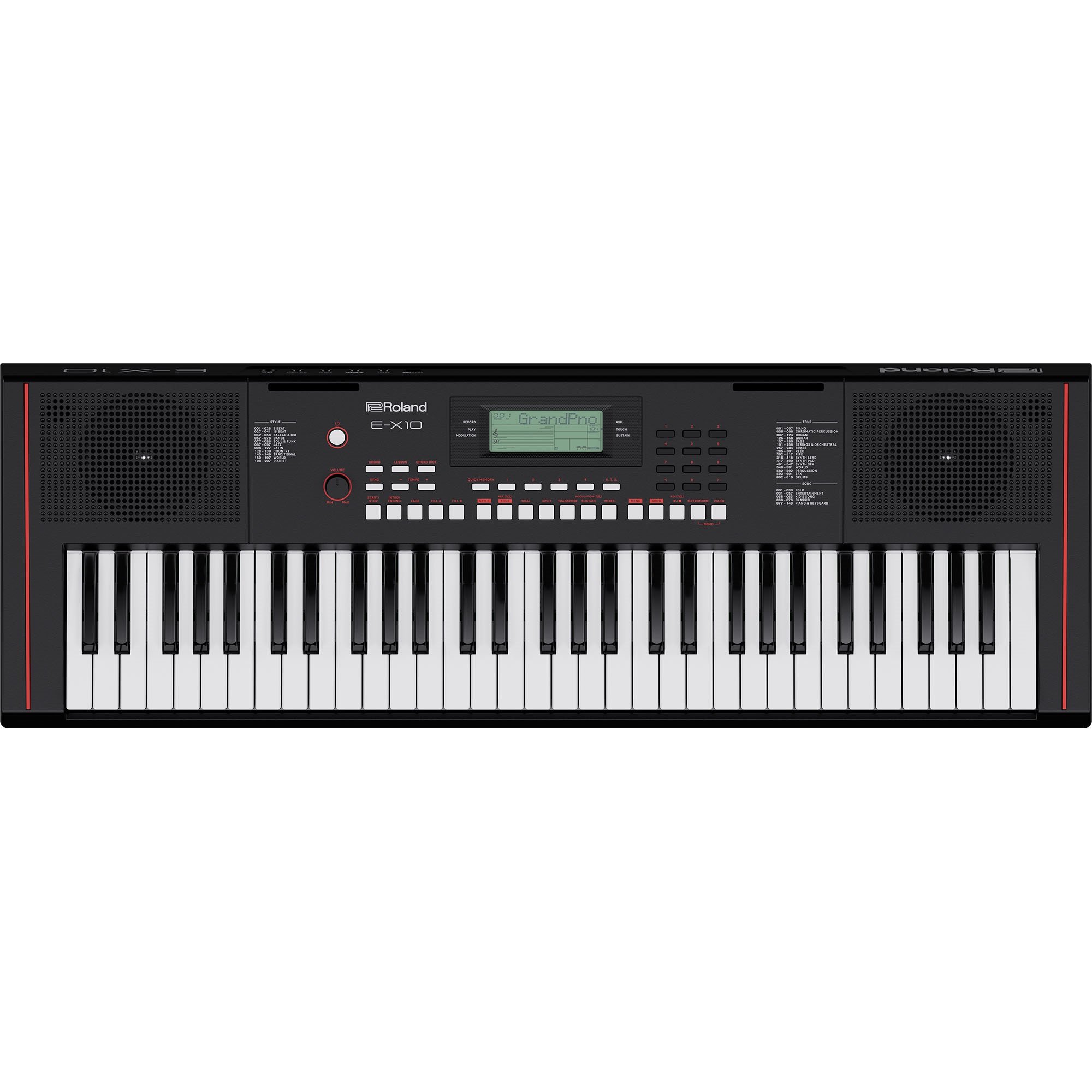 E-X10 Arranger Keyboard