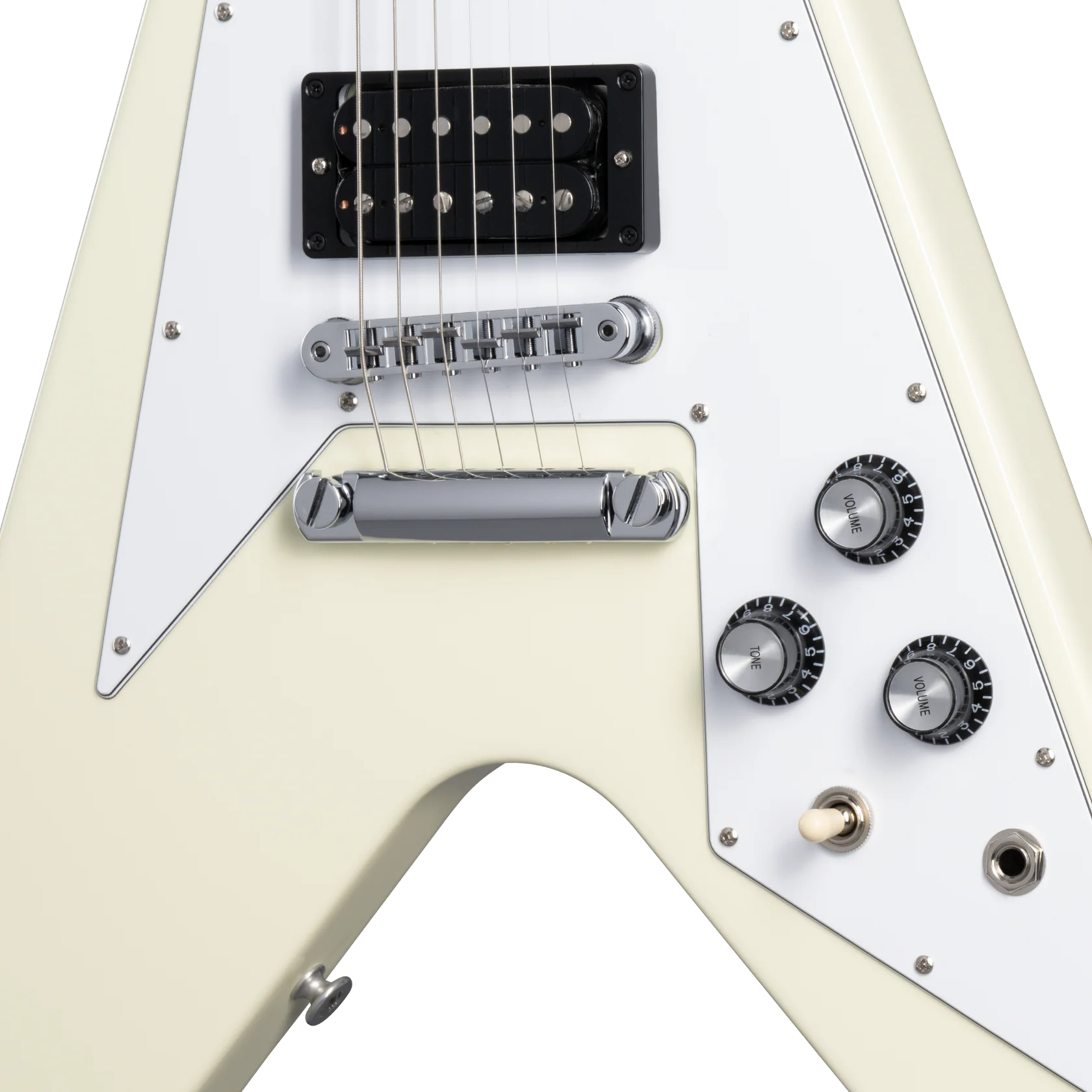 70s Flying V Classic White
