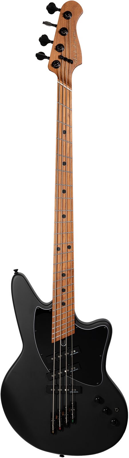 The Saint Avant 4 Matte Black E-Bass