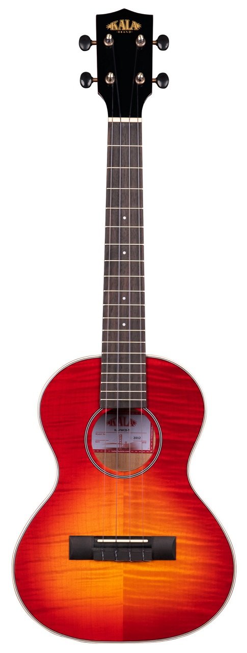 KA-FMCB-T Tenor Ukulele Gloss Flame Maple Cherry Burst