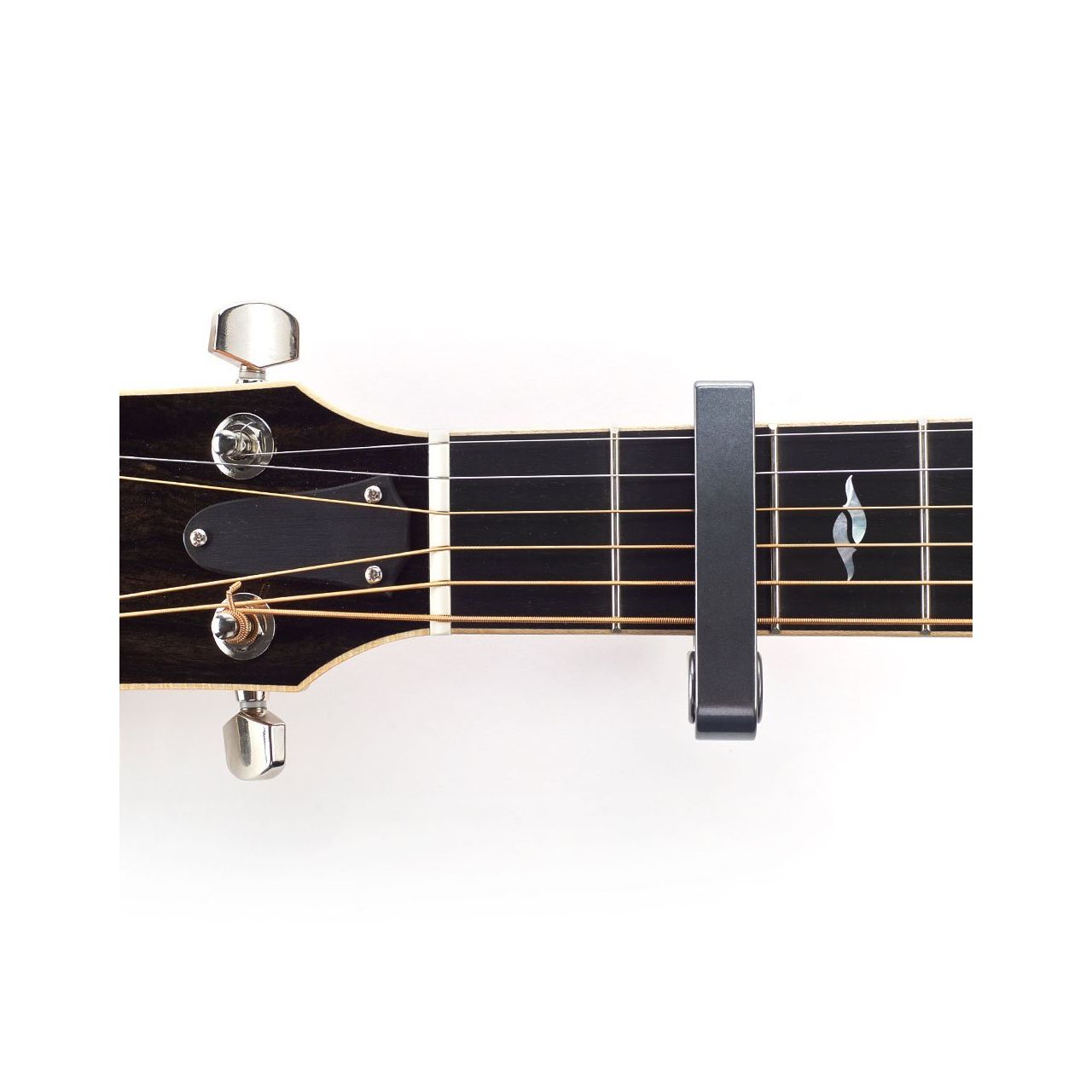Trigger Capo f Akustik Gitarre Curved, Nickel