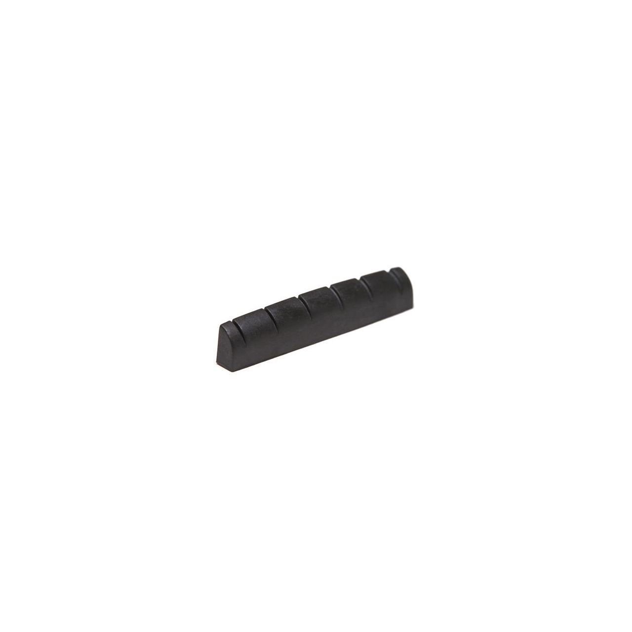Black TUSQ XL PT-6136-00 - Slotted Guitar Nut (1 13/16" Long) - Acoustic / Electric, Rounded, Flat