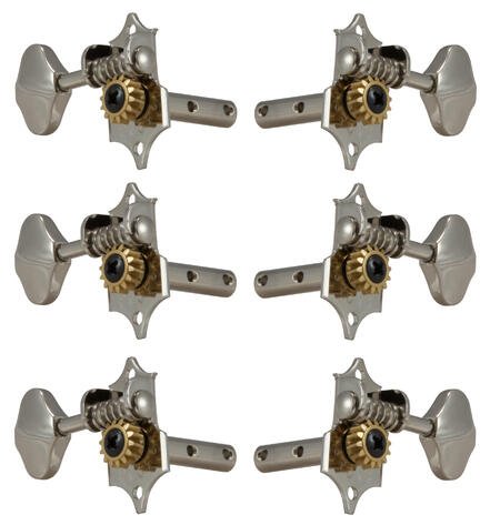 H97N Original Sta-Tite Machine Head Horizontal  3 + 3 - Nickel