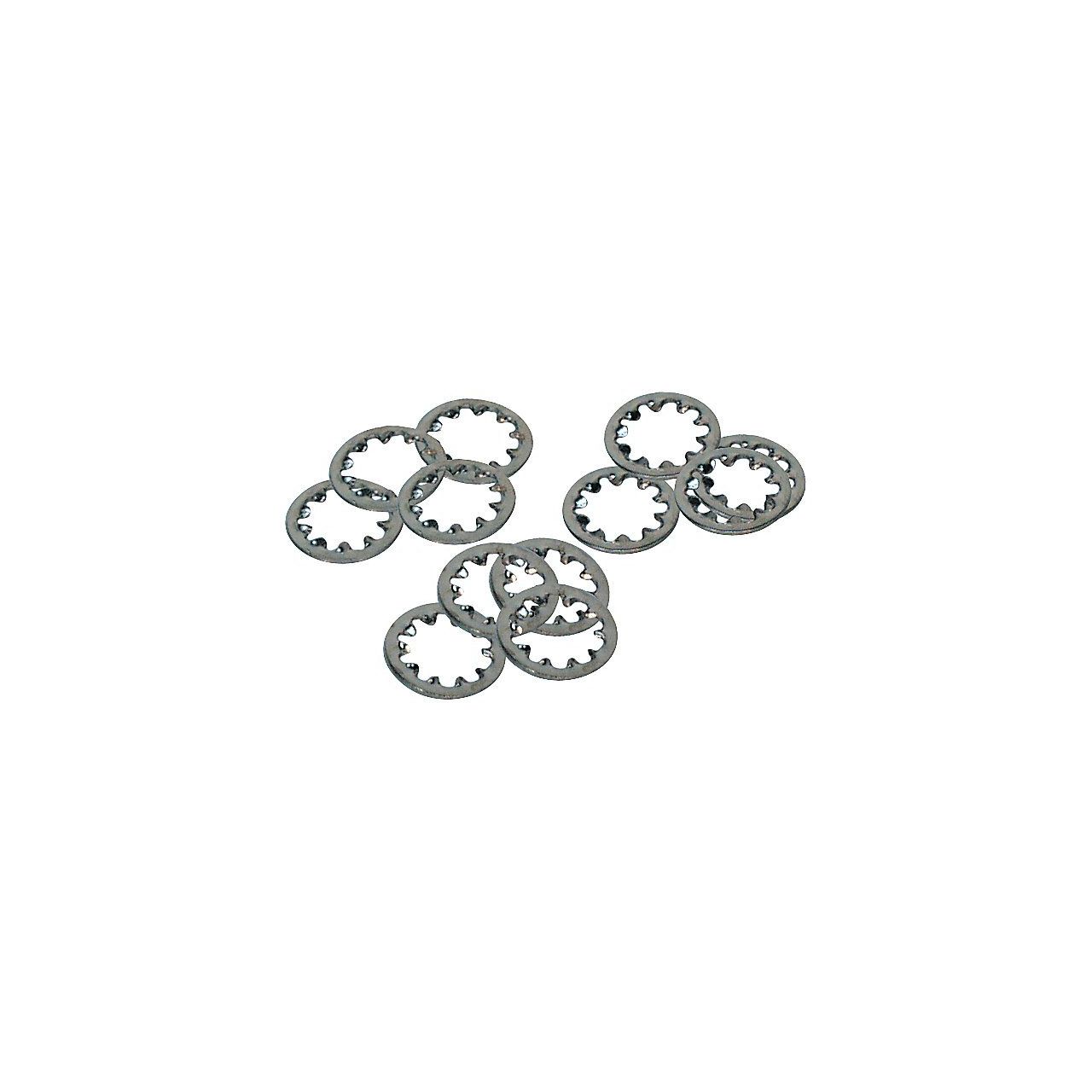 Potentiometer Locking Washers (12) (Nickel)