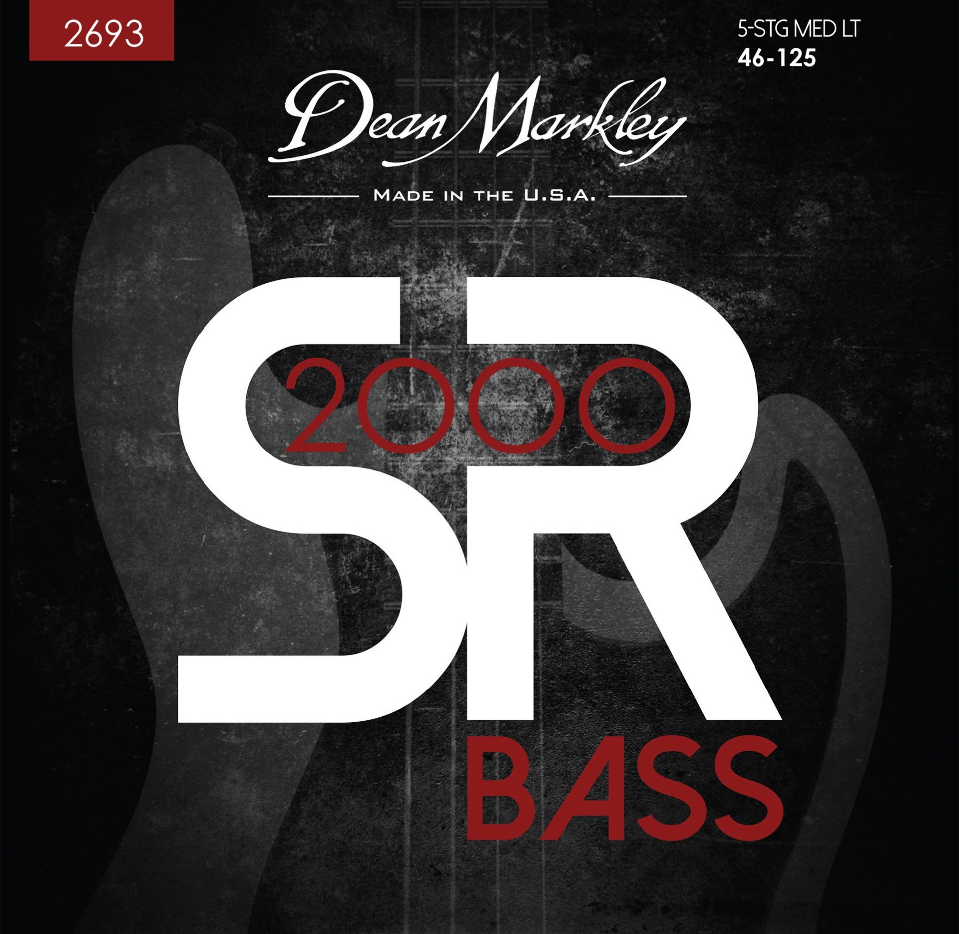 SR 2000 - 2693 - Electric Bass String Set, 5-String, Medium Light, .046-.125