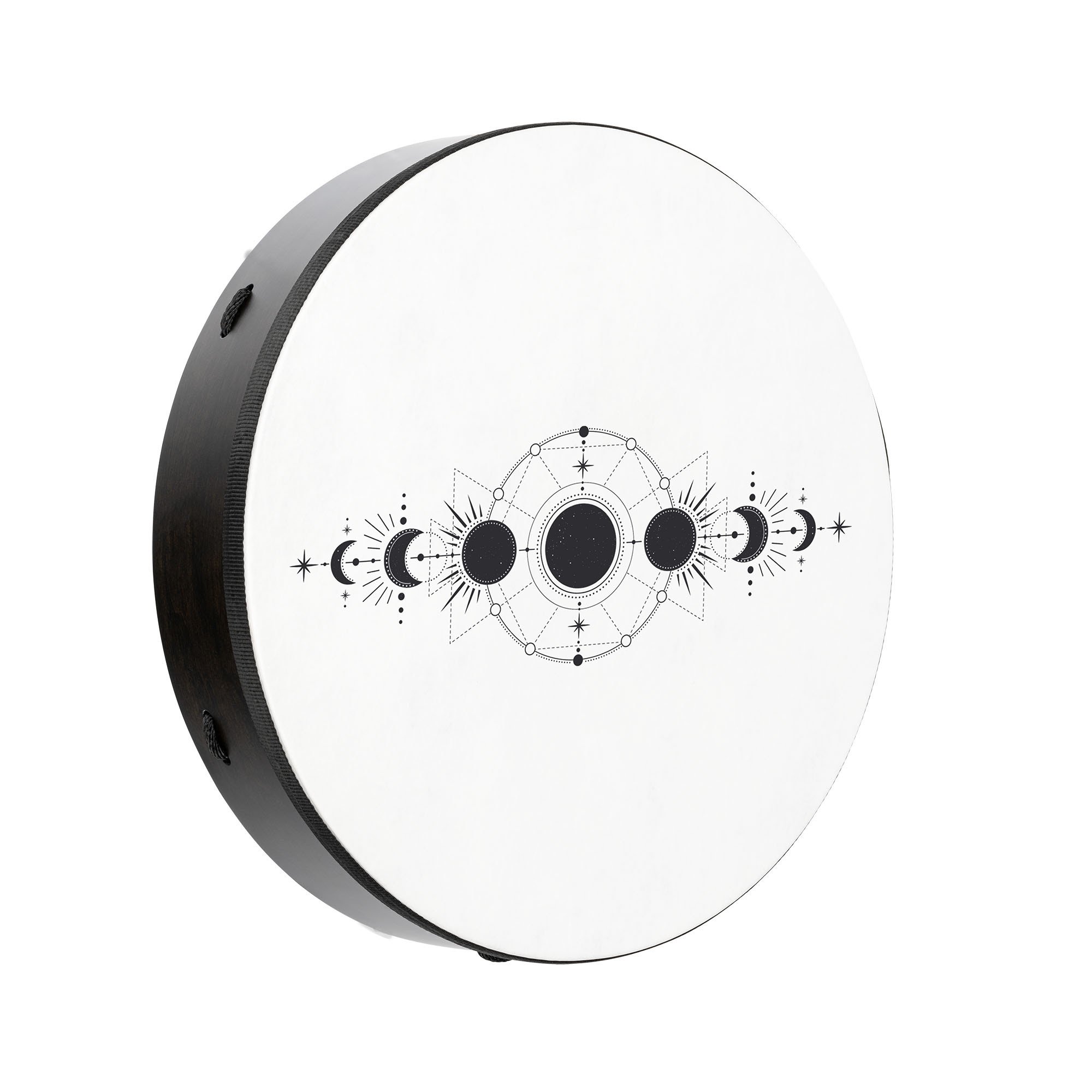 Moon Phases Ritual Drum 18" RD18DWB-SH