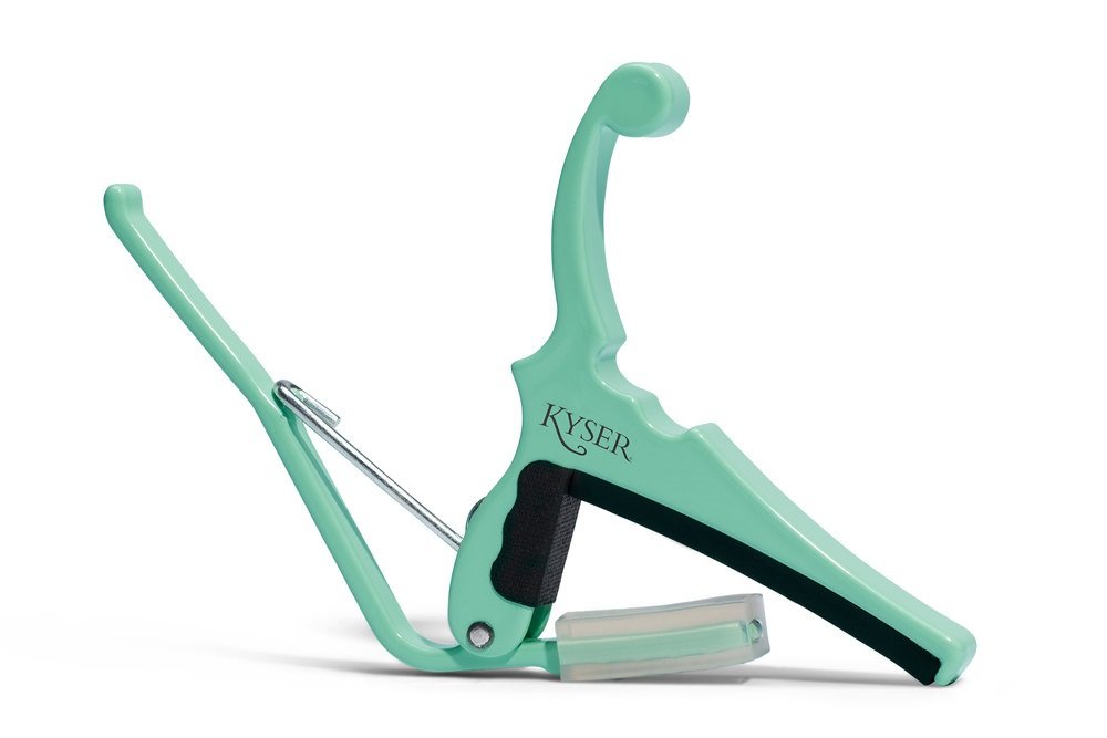 KGEFSGA Fender x Kyser Kapodaster Quick-Change - Surf Green