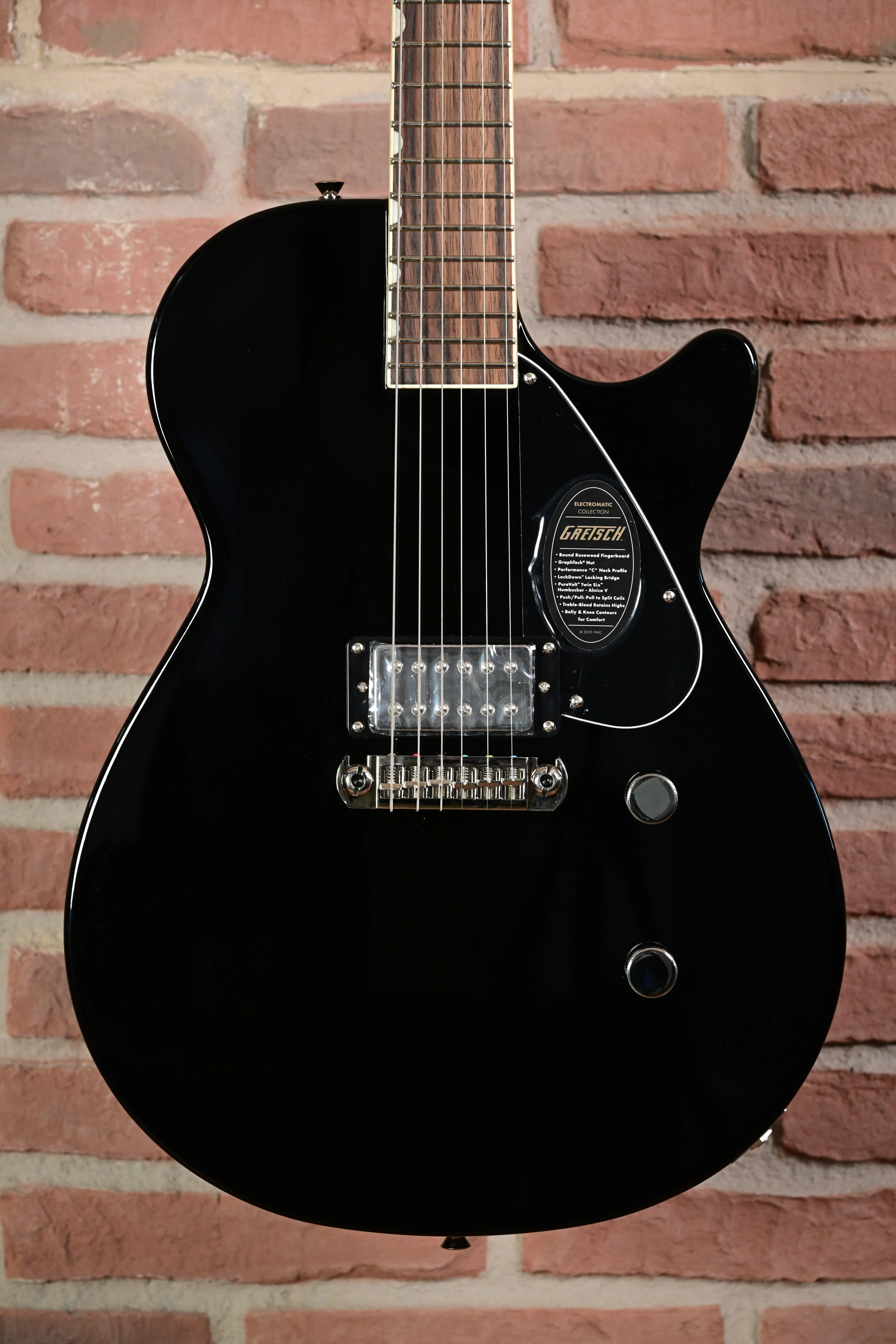 Electromatic Jet Club 1 Pickup Jet Black