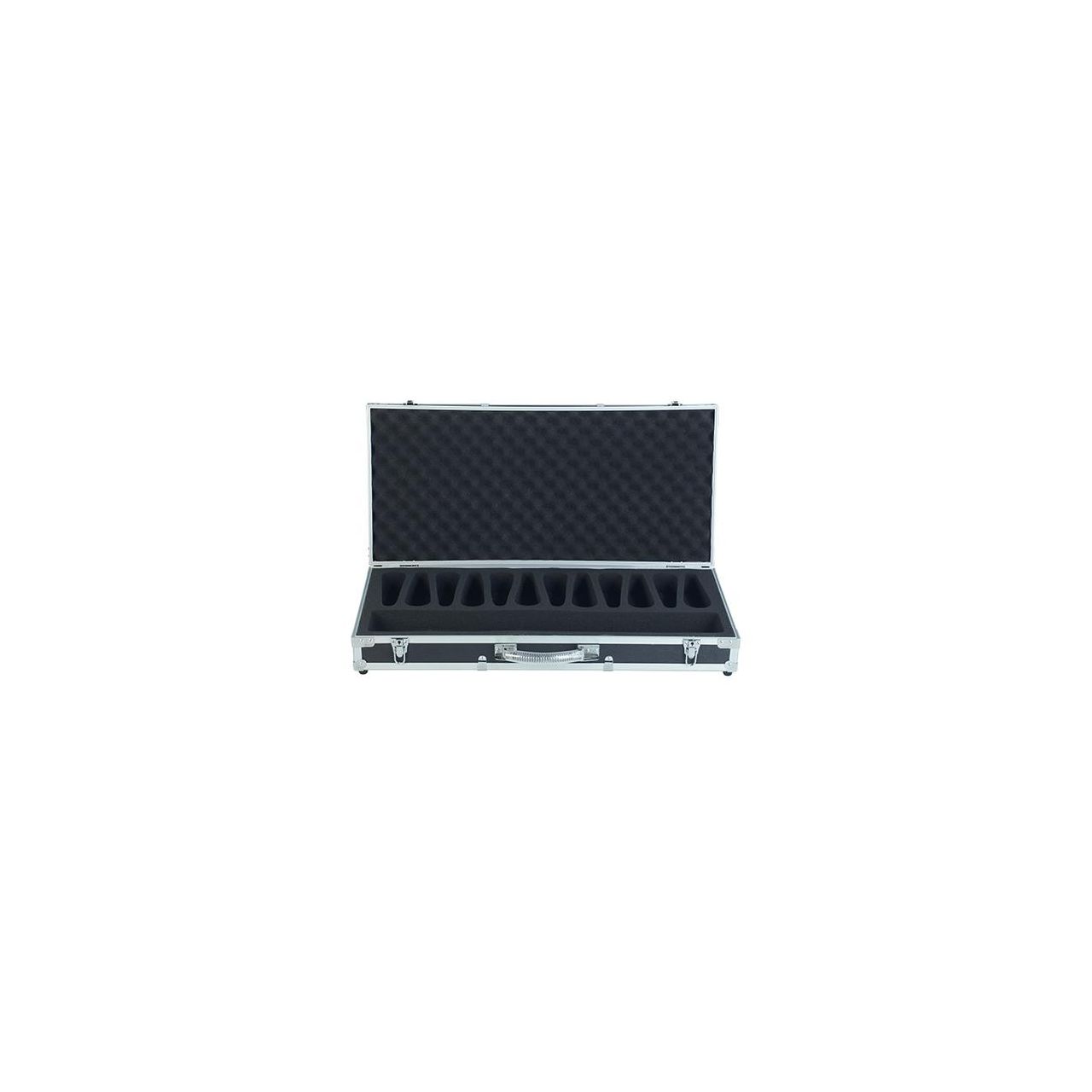 RockCase Flight Case - für 12 Mikrofone