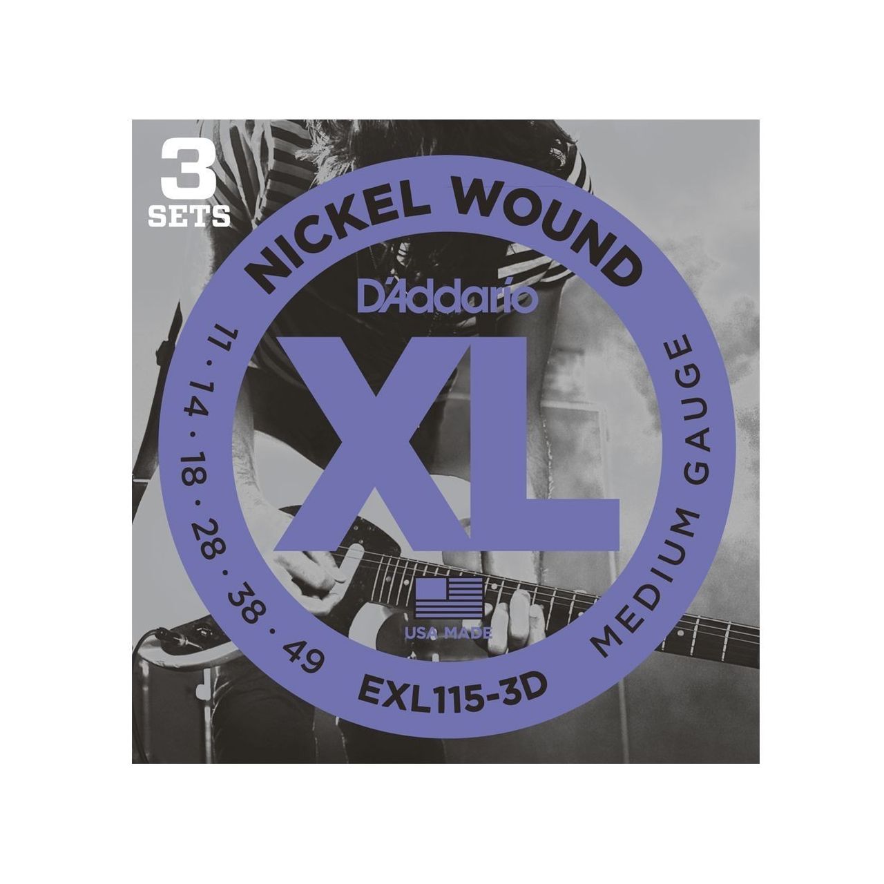 EXL115-3D Blues / Jazz / Rock 011-049 (3 Sets)
